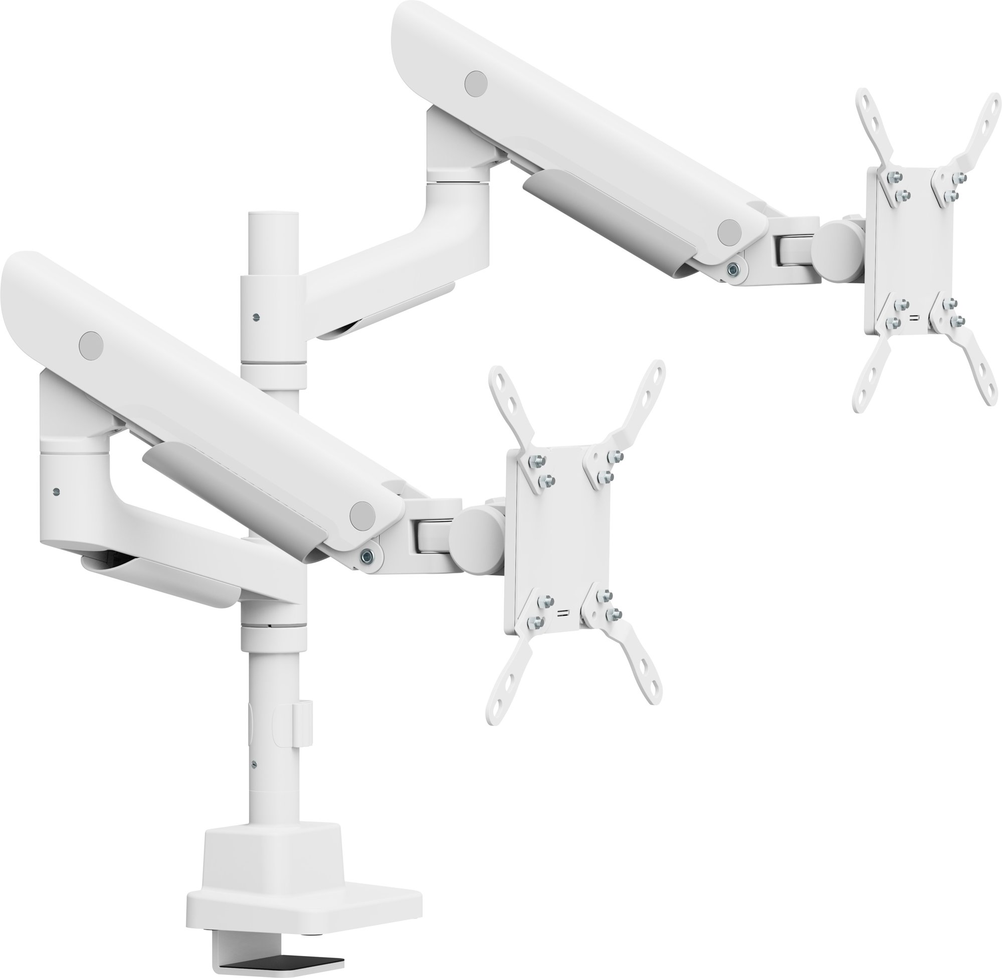 AlzaErgo Arm D110TW Ultimate SteelBar biely