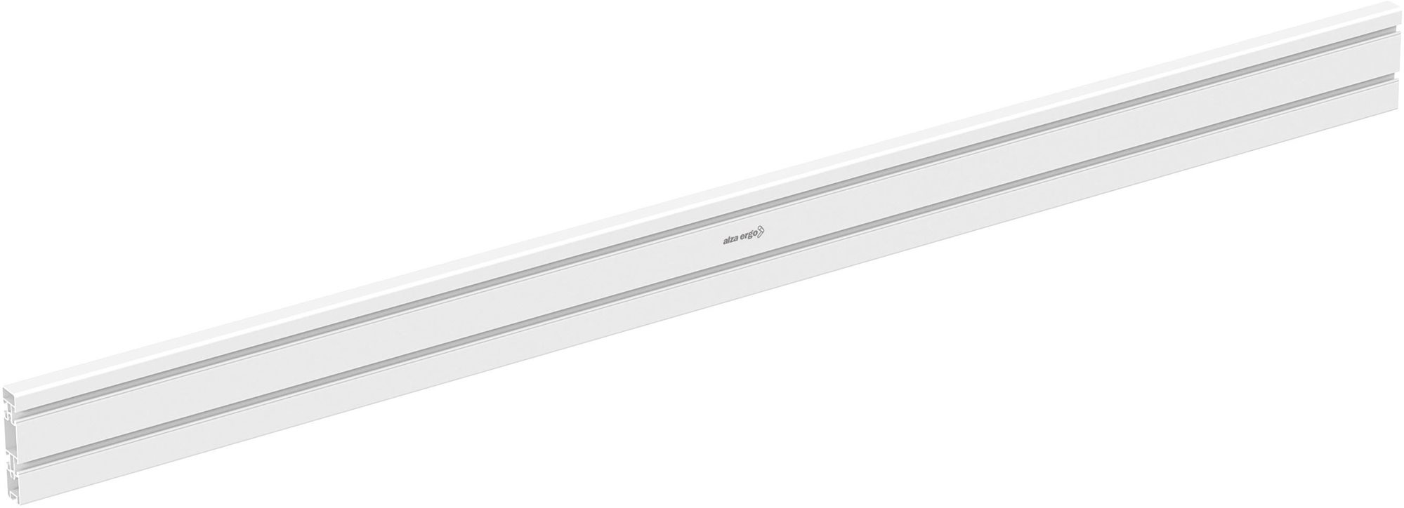 AlzaErgo Slatwall SWP120 Lišta 140 cm biela