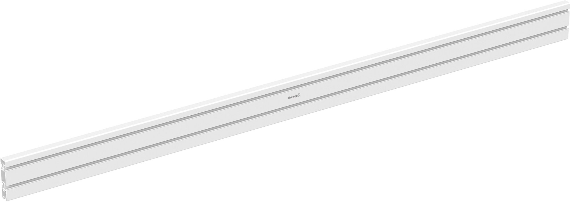 AlzaErgo Slatwall SWP130 Lišta 160 cm biela