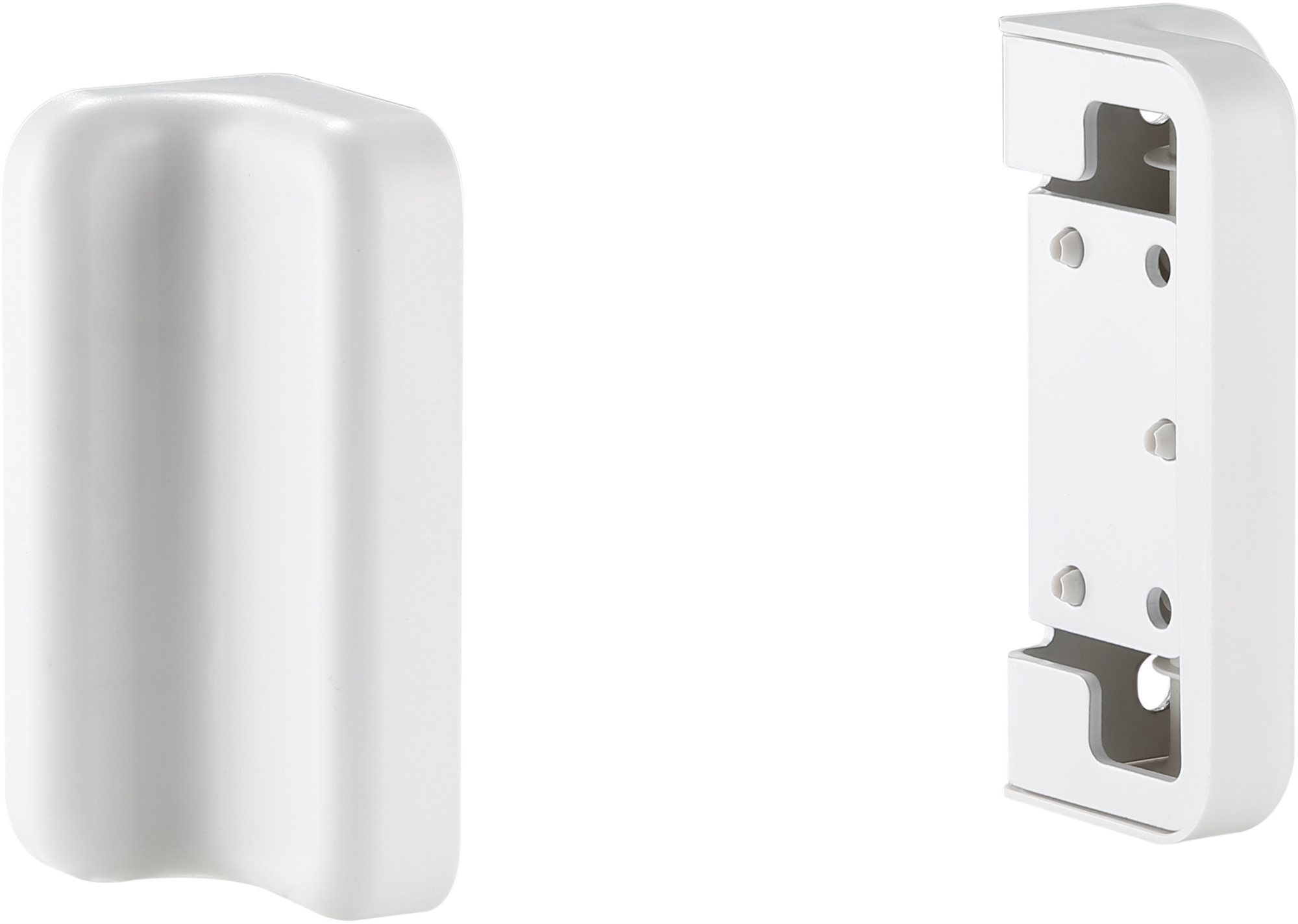 AlzaErgo Slatwall SWMP220 Príchytky biele