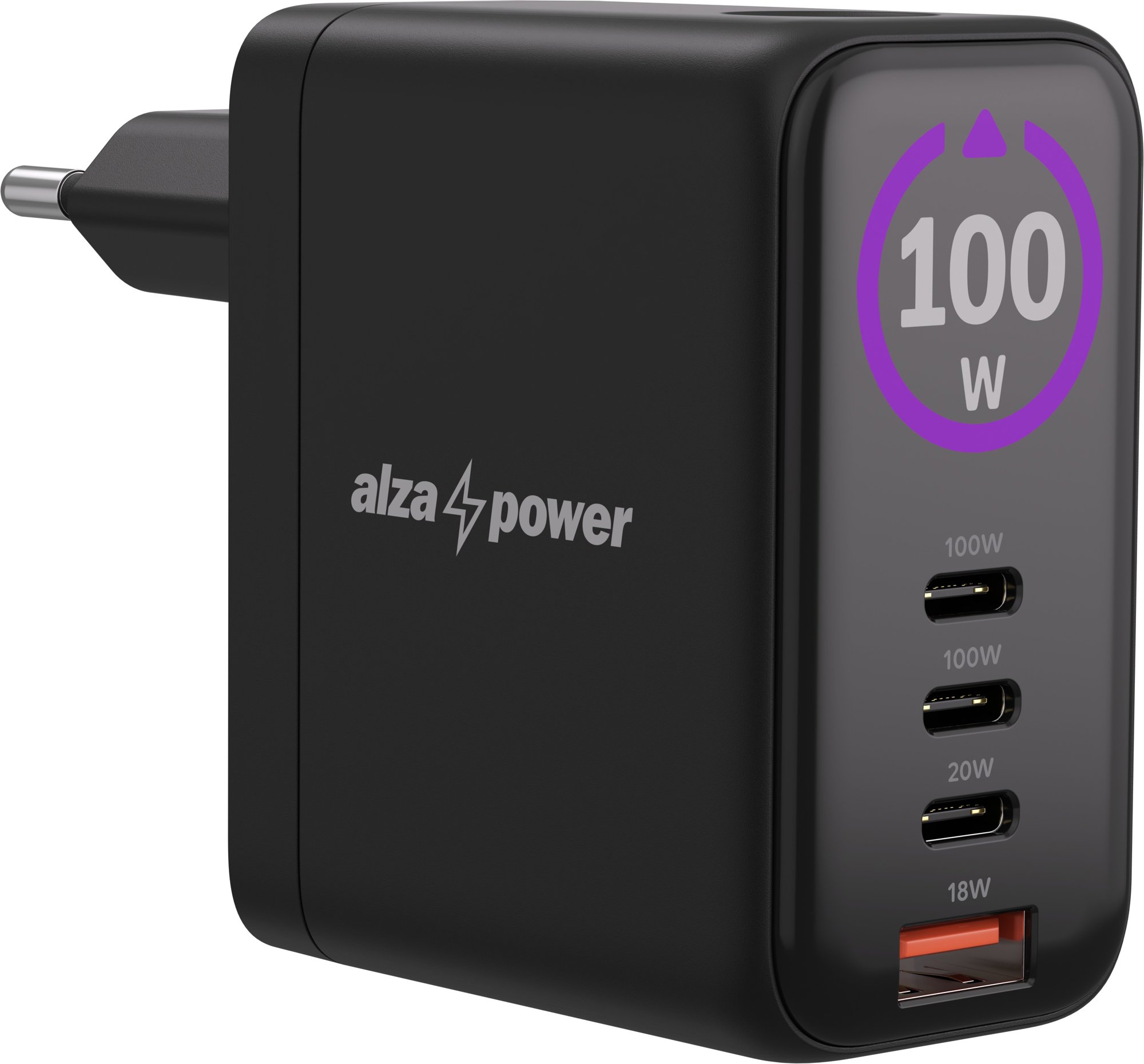 Alzapower Ultimate D500 100W Čierna