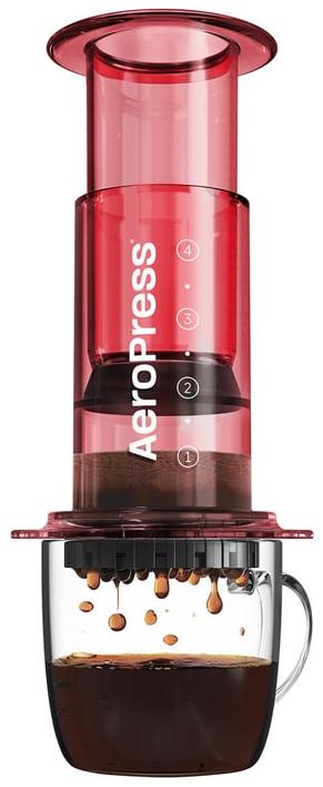Aeropress Clear Red