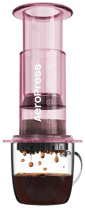 Aeropress Clear Pink