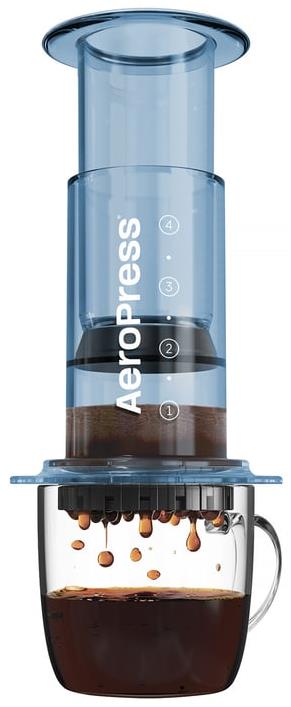 Aeropress Clear Blue