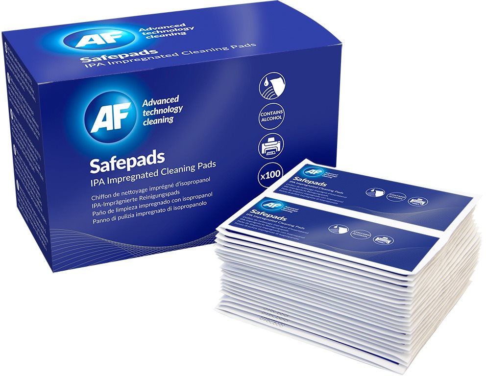 AF Safepads impregnované izopropylalkoholom – balenie 100 ks