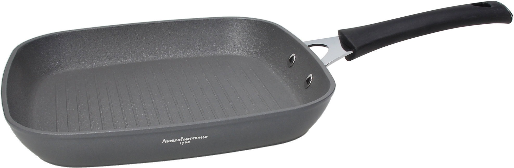 Andrea Fontebasso ALLUMINIO Panvica gril 28 × 28 cm