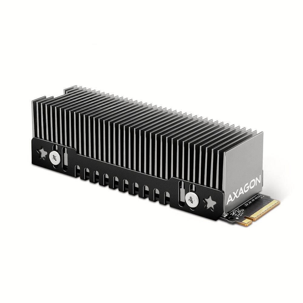 AXAGON CLR-M2XT ALUMINUM Heatsink for M.2 SSD