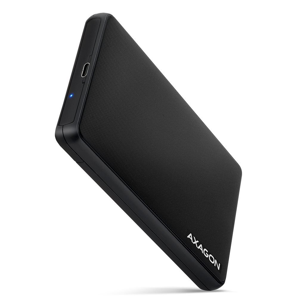 AXAGON EE25-SLC, screwless SLIDE box 2.5