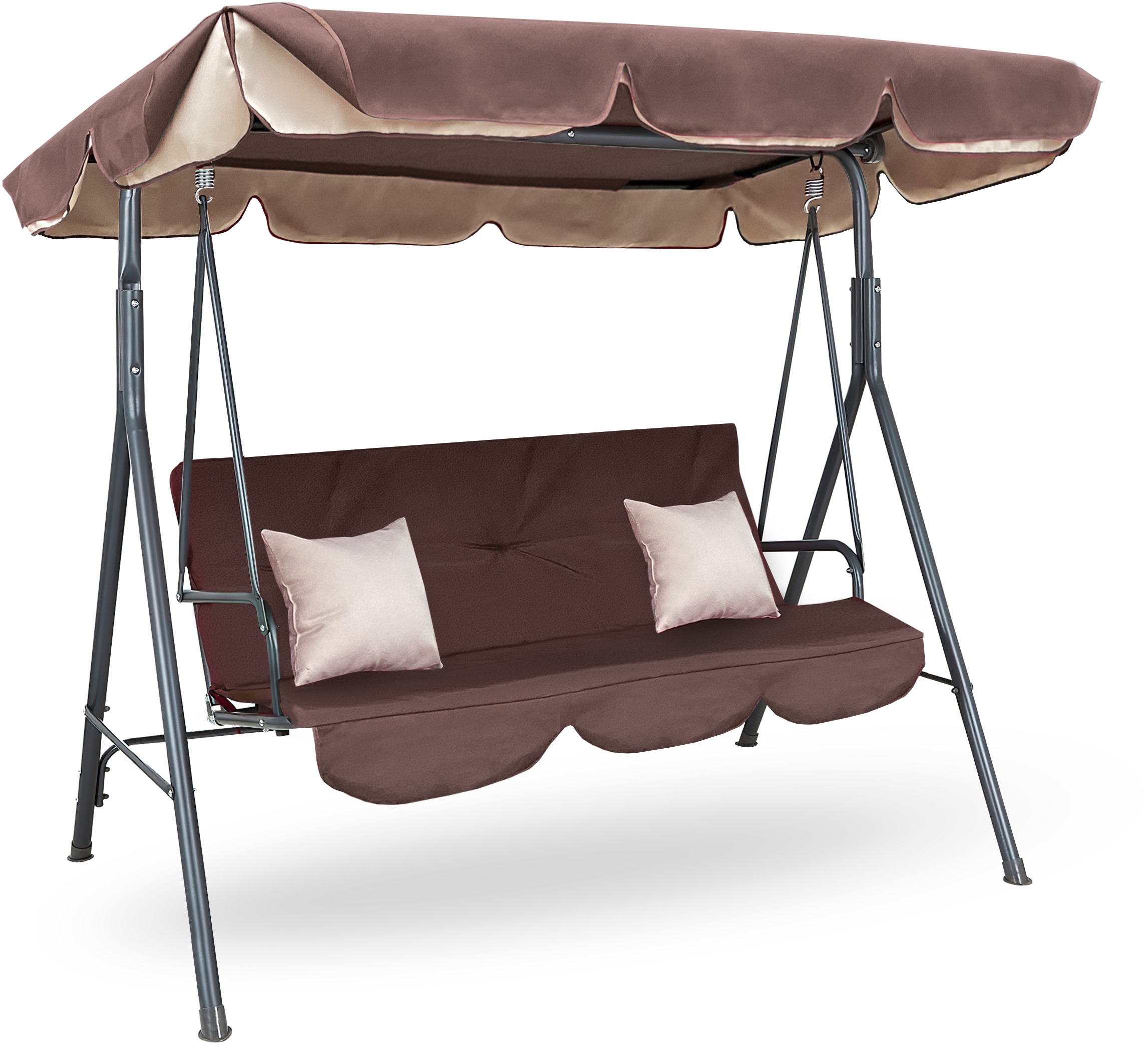 Aga Záhradná hojdačka MAJKA Dark Brown