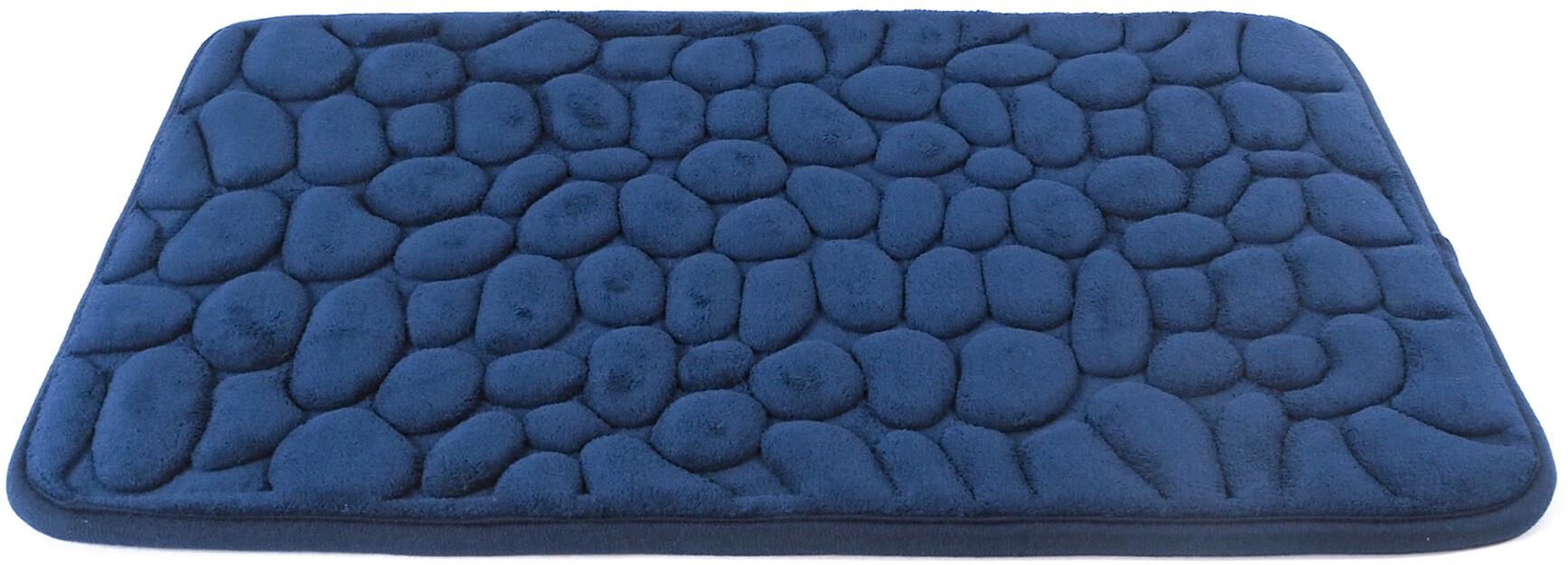 Aga Kúpeľňová predložka, 40 × 60 cm, modrá