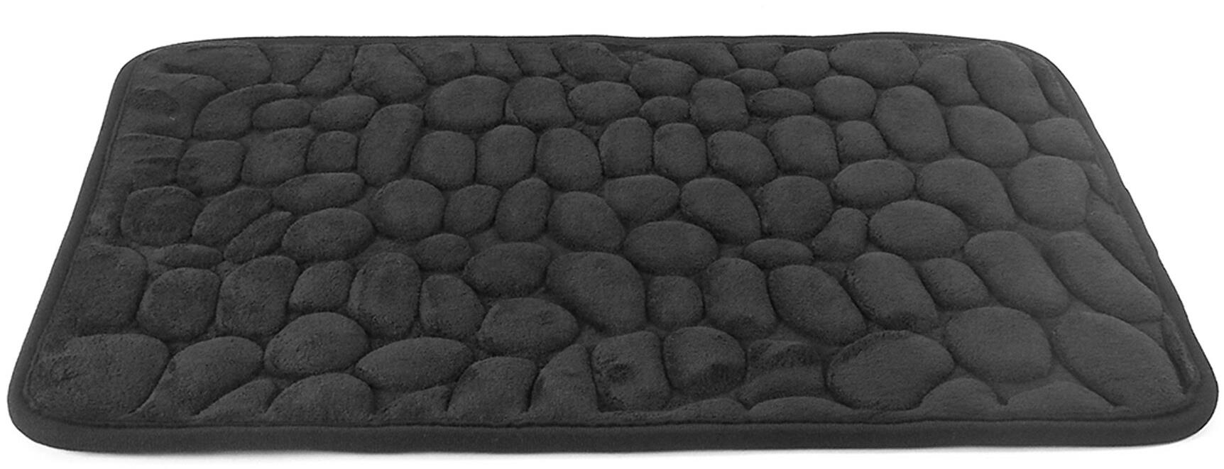 Aga Kúpeľňová predložka, 40 × 60 cm, čierna