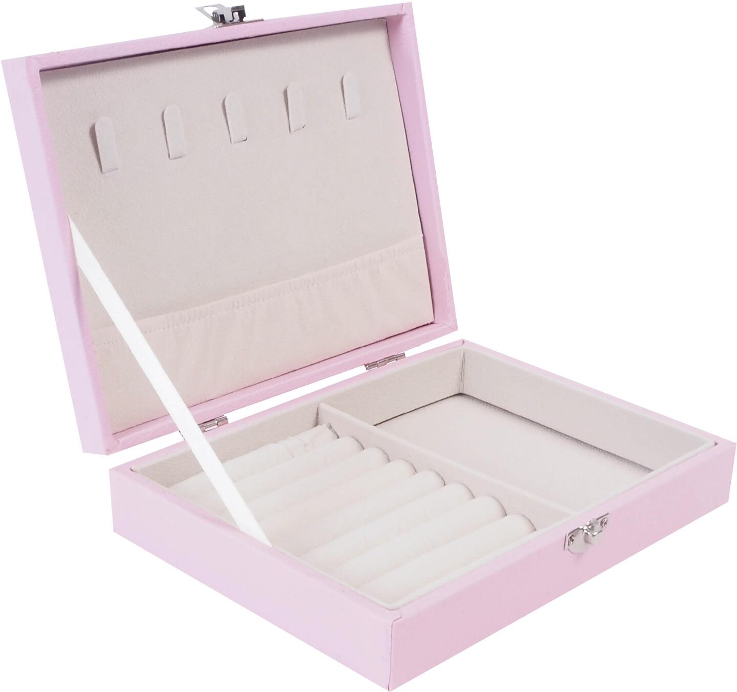 Aga Šperkovnica 20 × 15 × 5 cm ružová