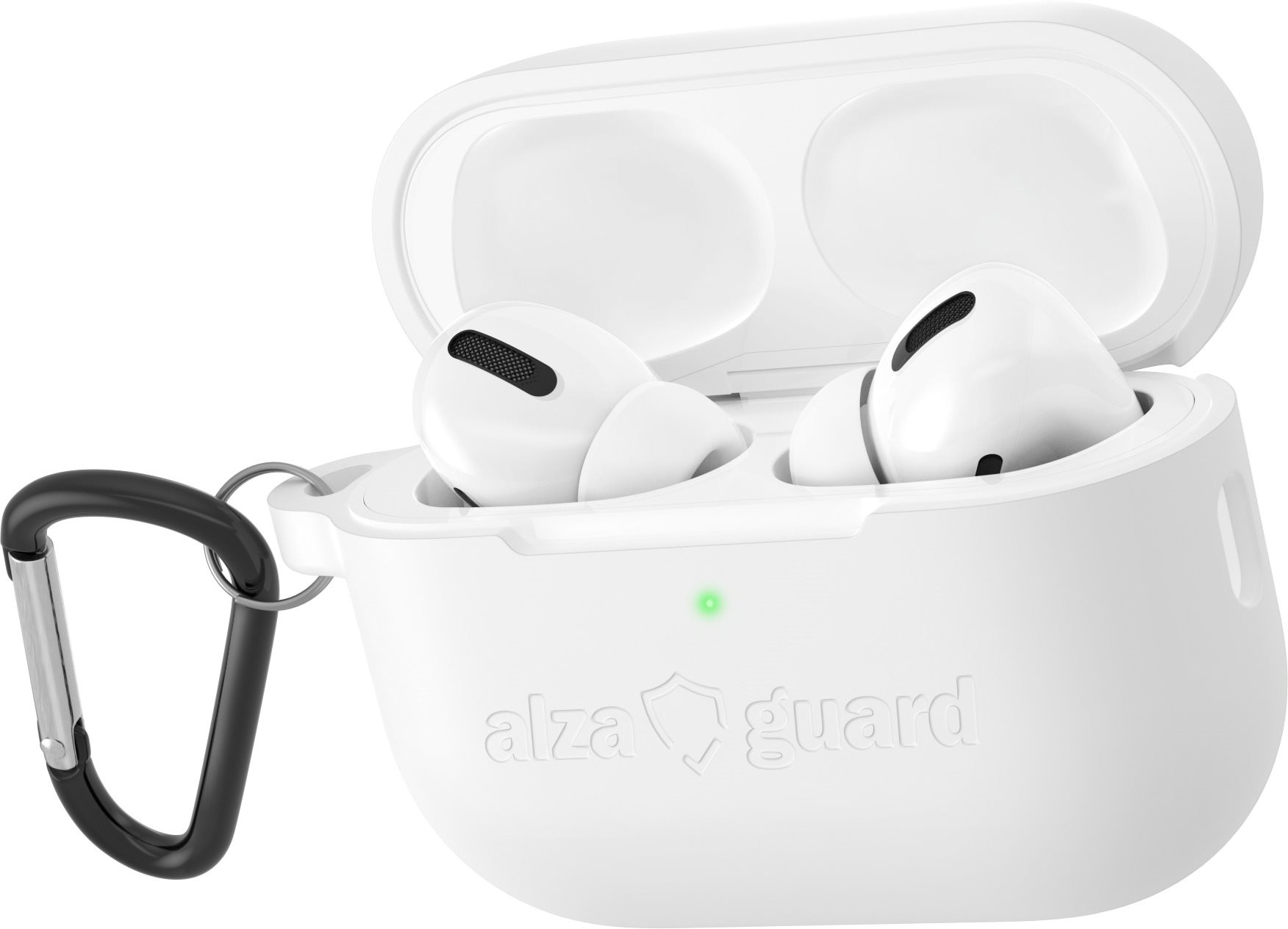 AlzaGuard Skinny Silicone Case na AirPods Pro 2 biele