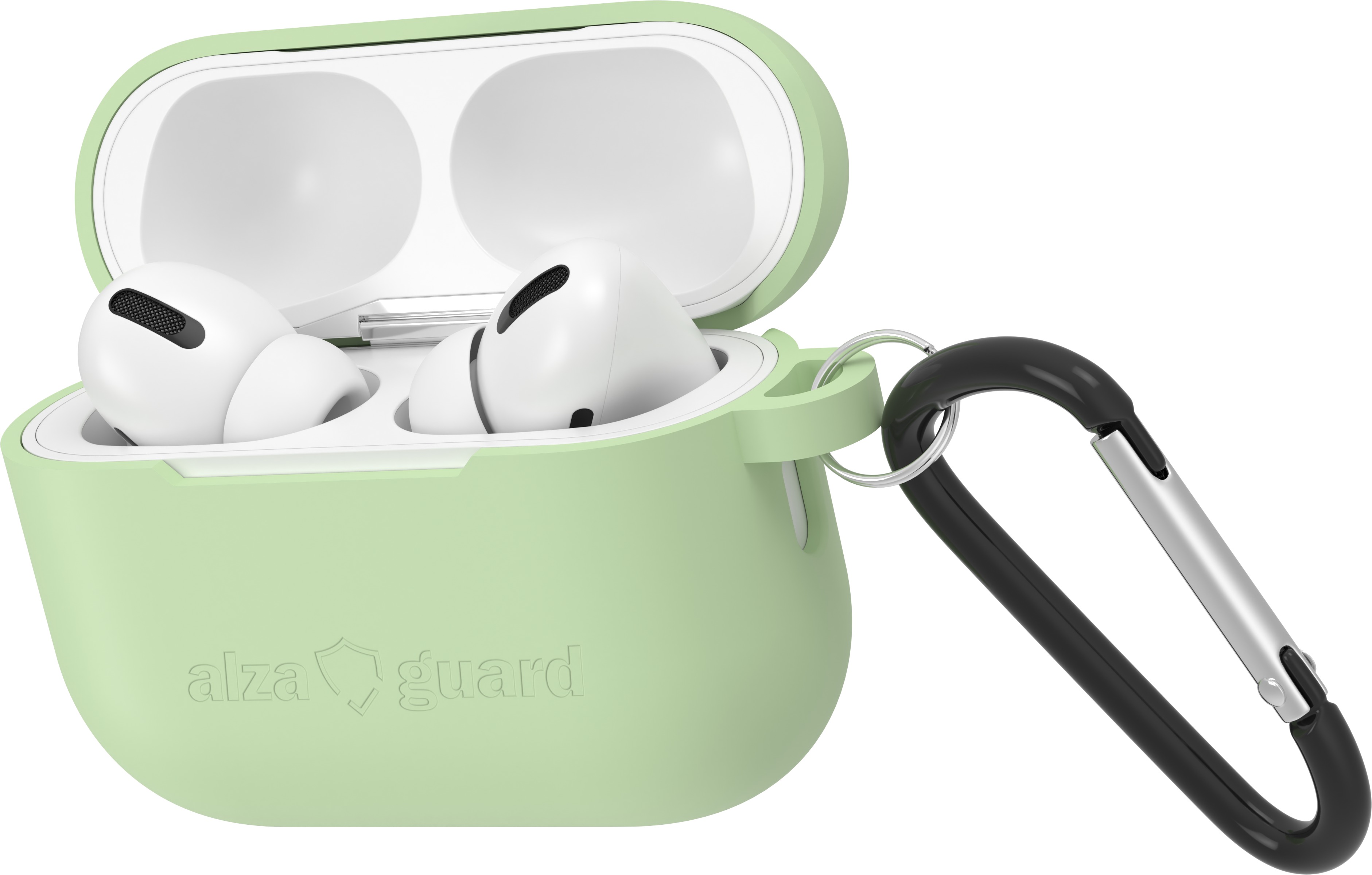 AlzaGuard Skinny Silicone Case pre Airpods Pro 3 zelené