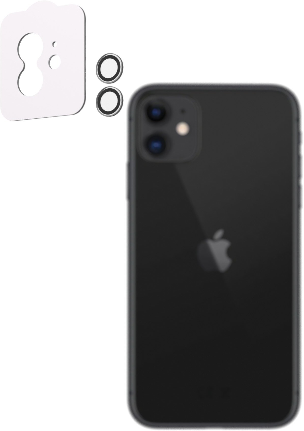 AlzaGuard Elite Lens Protector pre iPhone 11 číre s inštalačným rámčekom