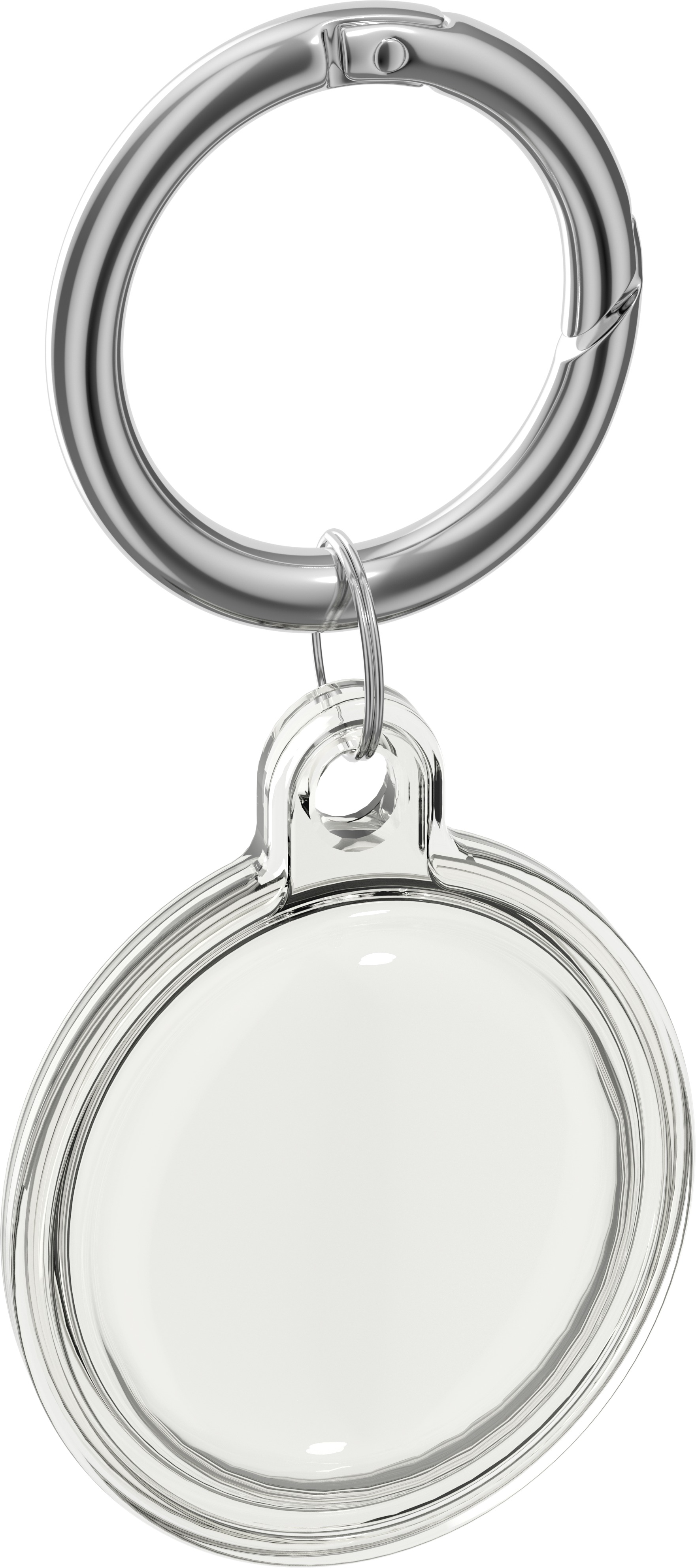AlzaGuard Waterproof Keychain for AirTag – číra