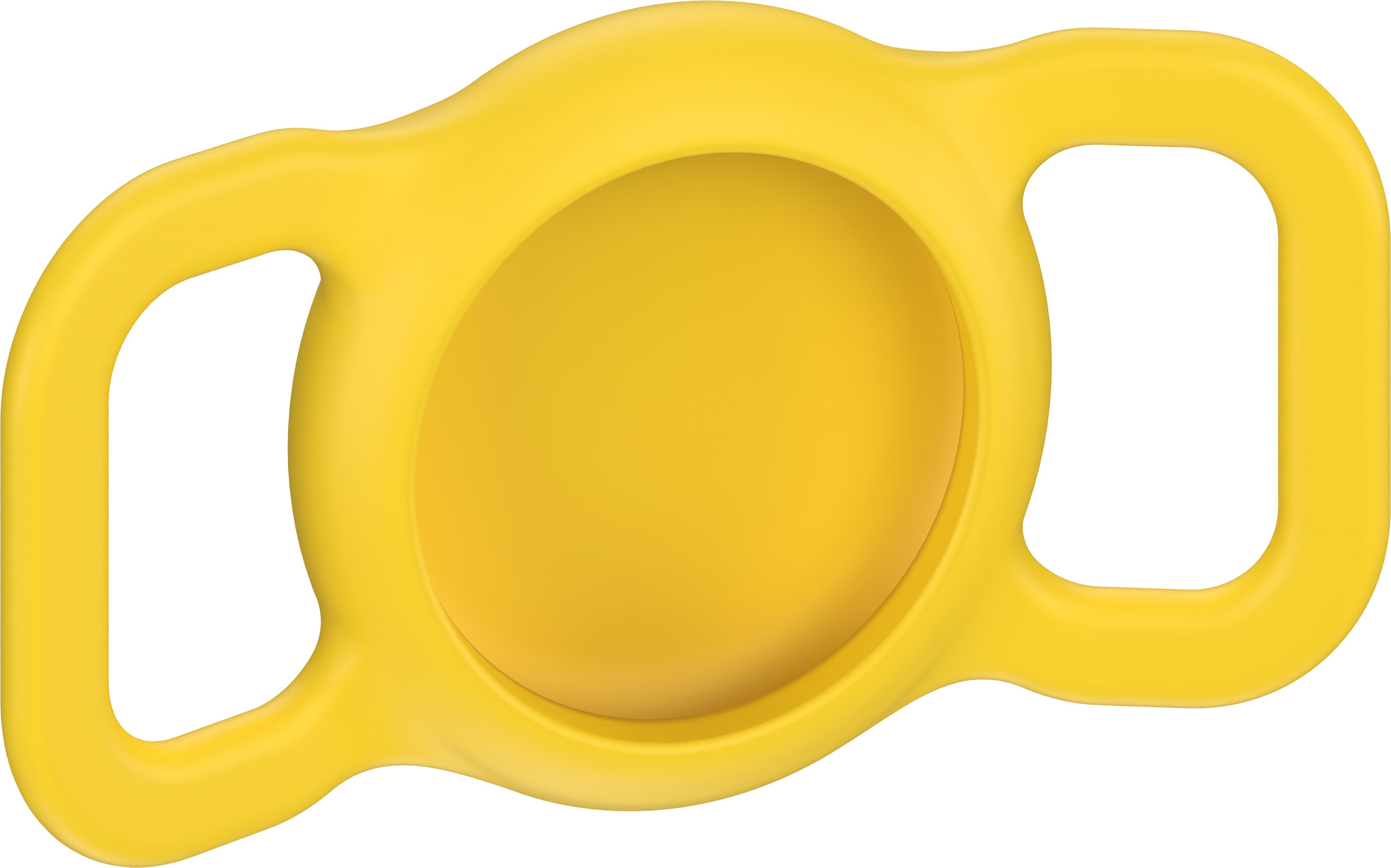 AlzaGuard Pet Collar Mount for AirTag žltý