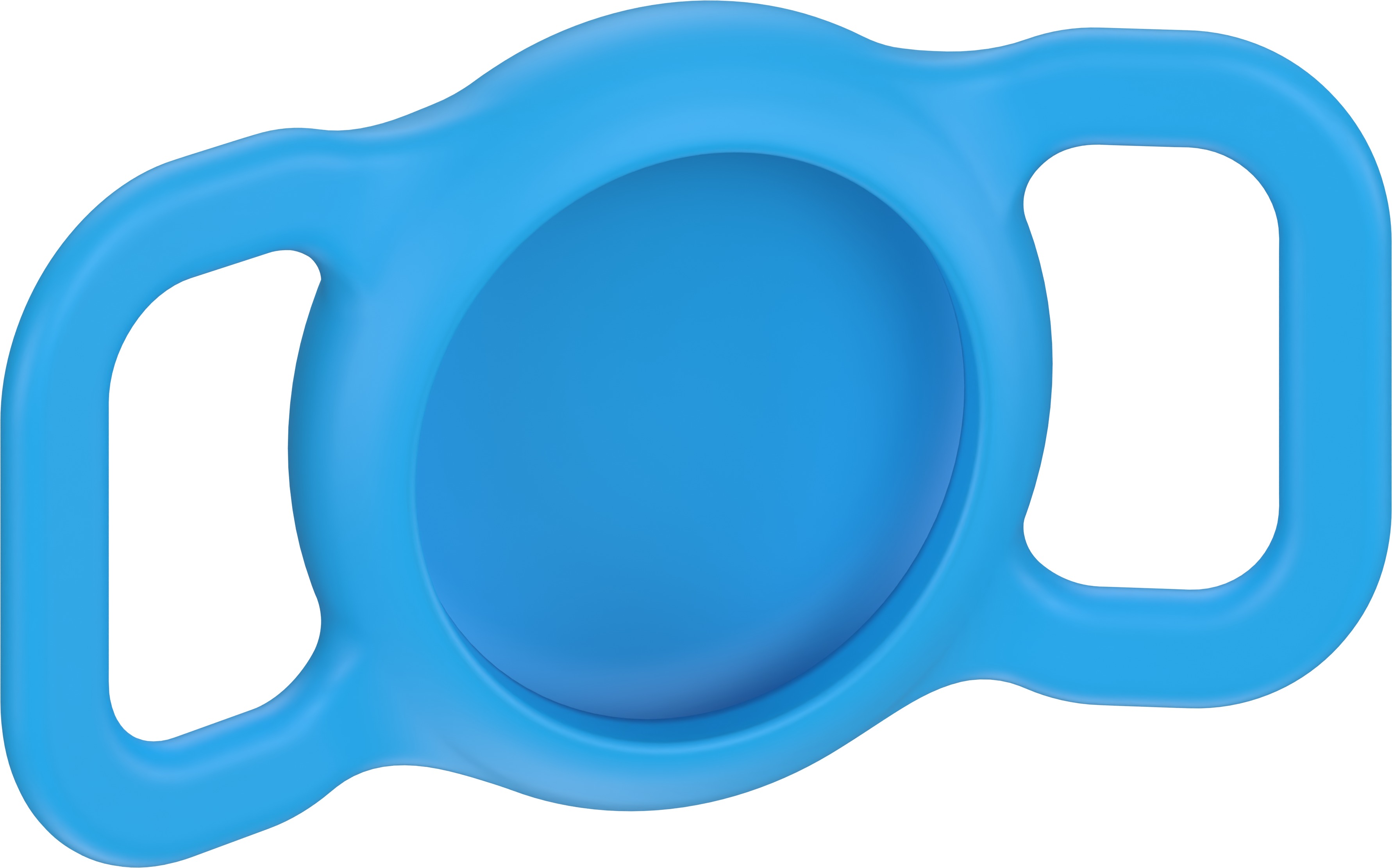 AlzaGuard Pet Collar Mount for AirTag modrý