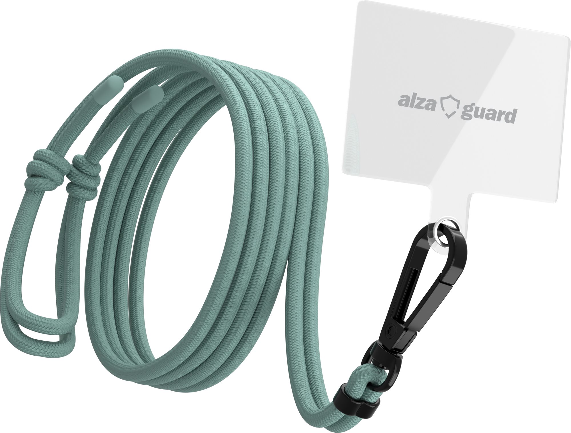 AlzaGuard Universal Phone Lanyard tyrkysová