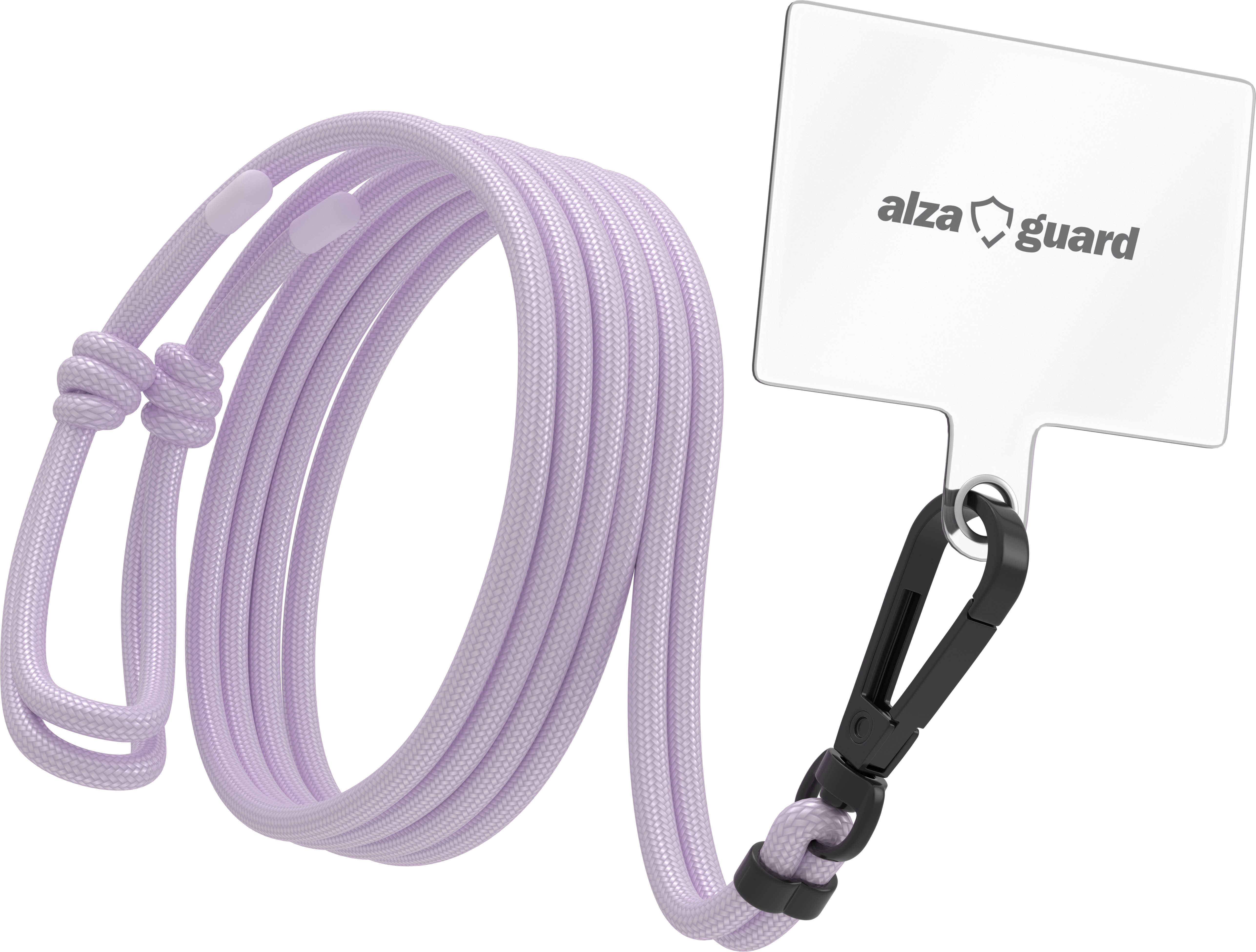 AlzaGuard Universal Phone Lanyard – ružová