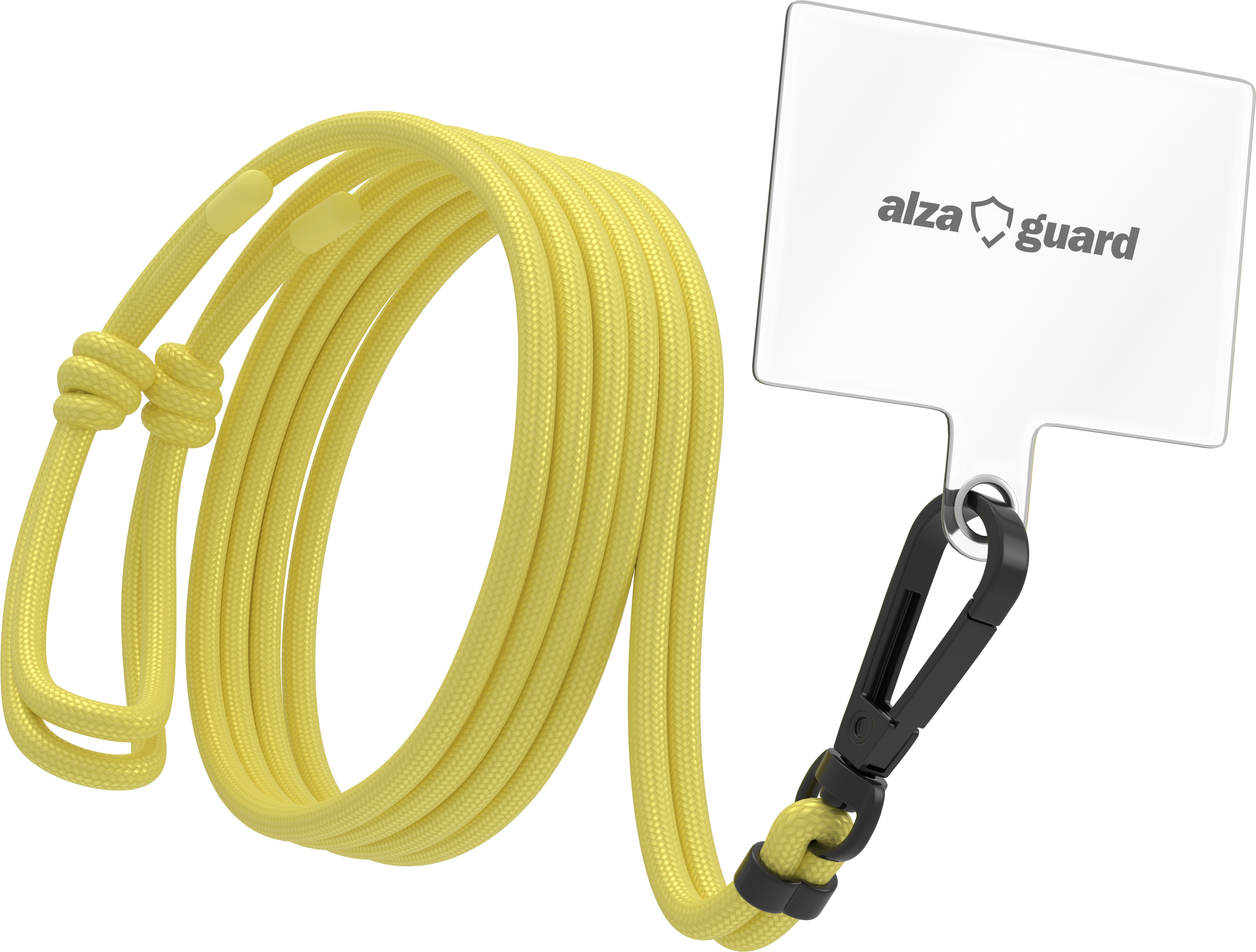 AlzaGuard Universal Phone Lanyard – žltá