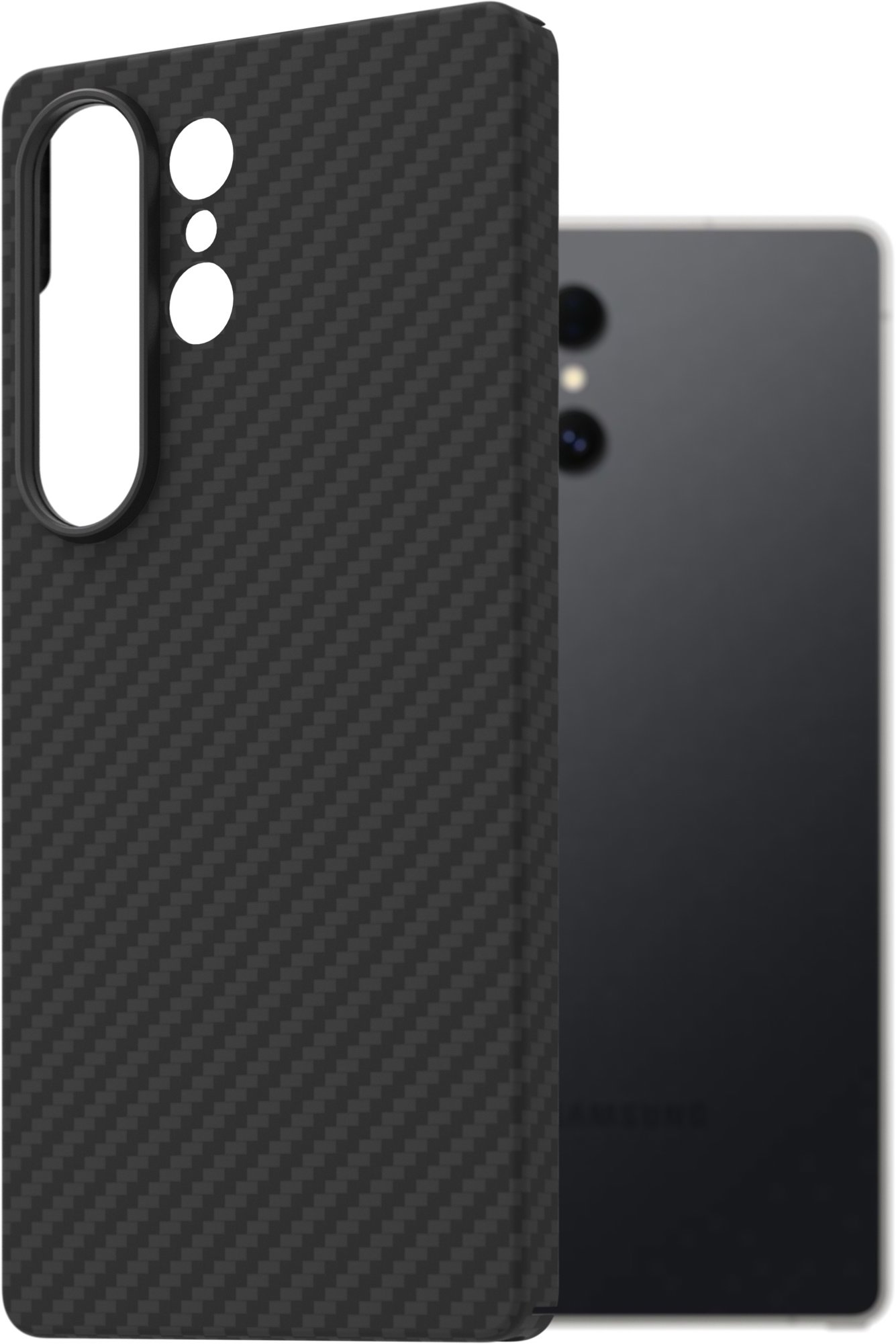 AlzaGuard Ultra Slim Aramid Case Compatible with MagSafe na Samsung Galaxy S25 Ultra