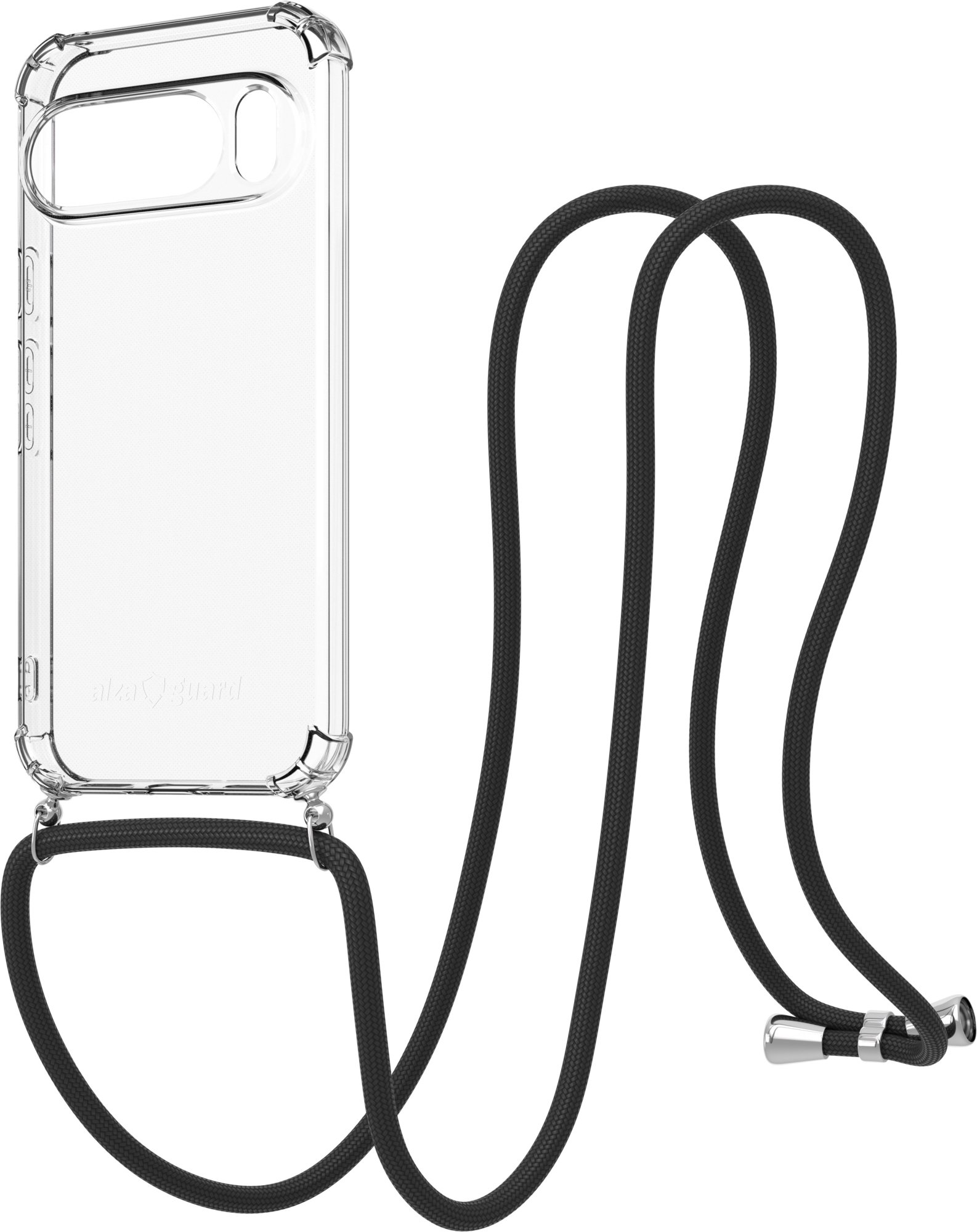 AlzaGuard Luxe Lanyard Case pre Google Pixel 10 5G čierny