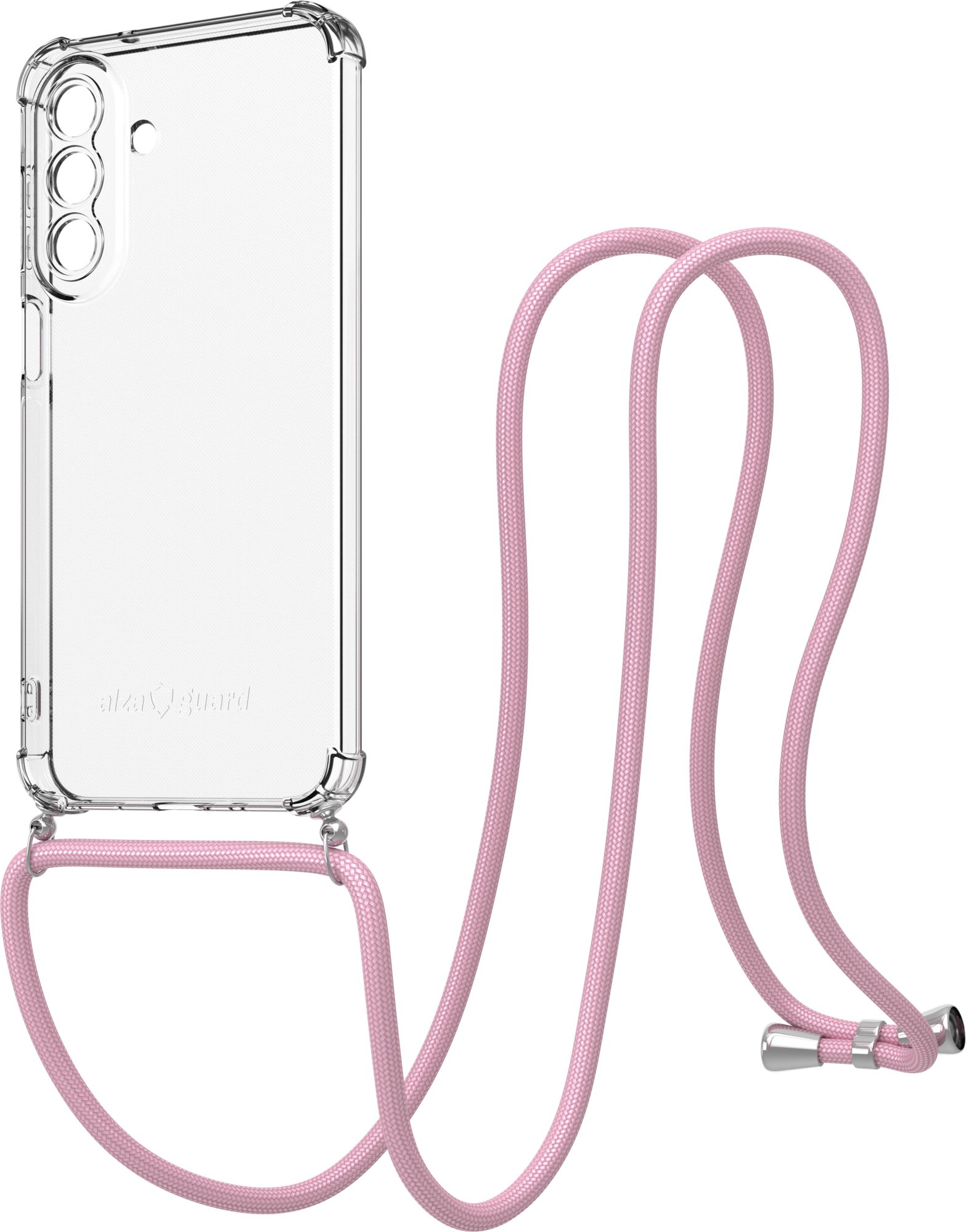 AlzaGuard Luxe Lanyard Case pre Samsung Galaxy A27 ružový