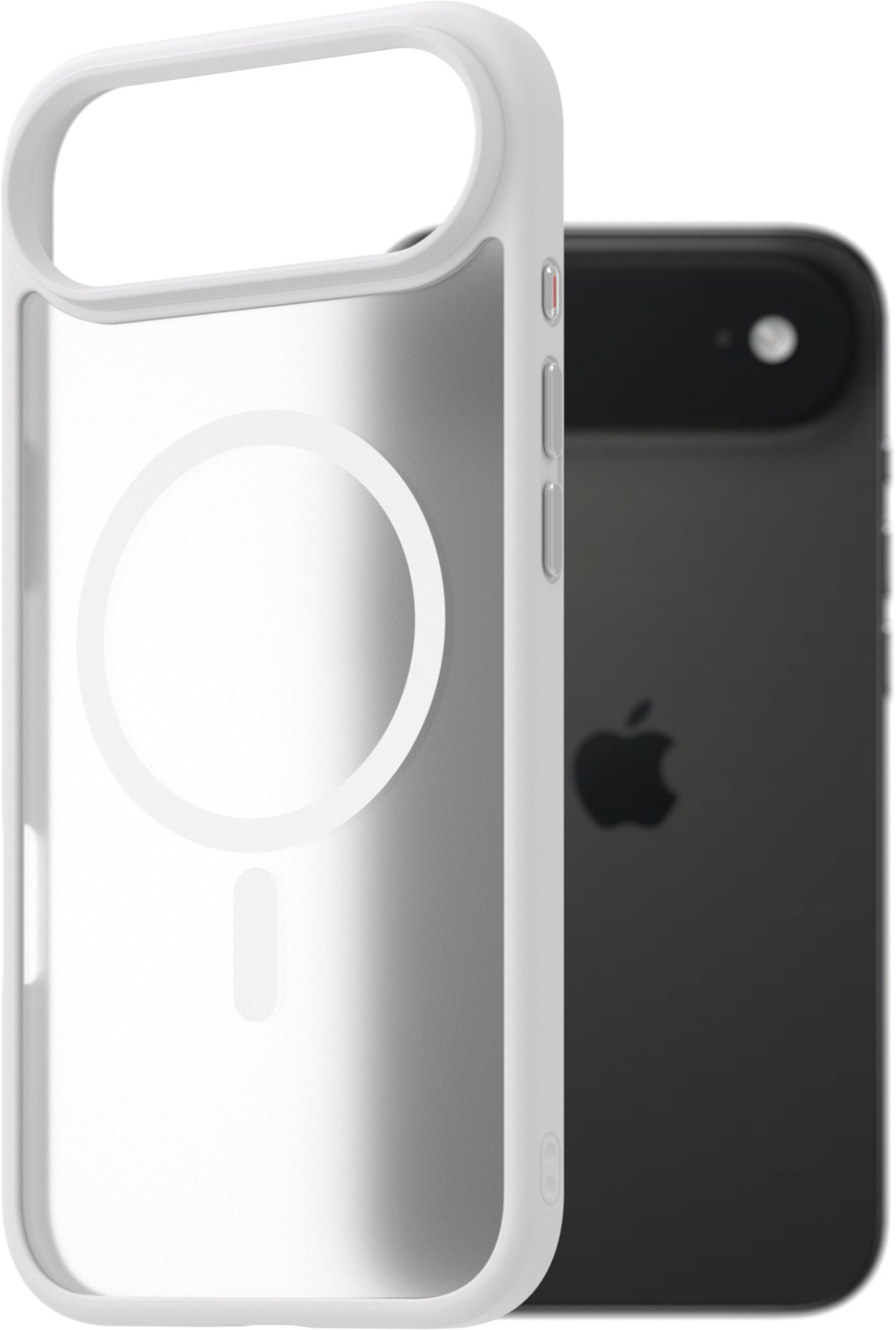 AlzaGuard Matte Case Compatible with Magsafe pre iPhone Air biely