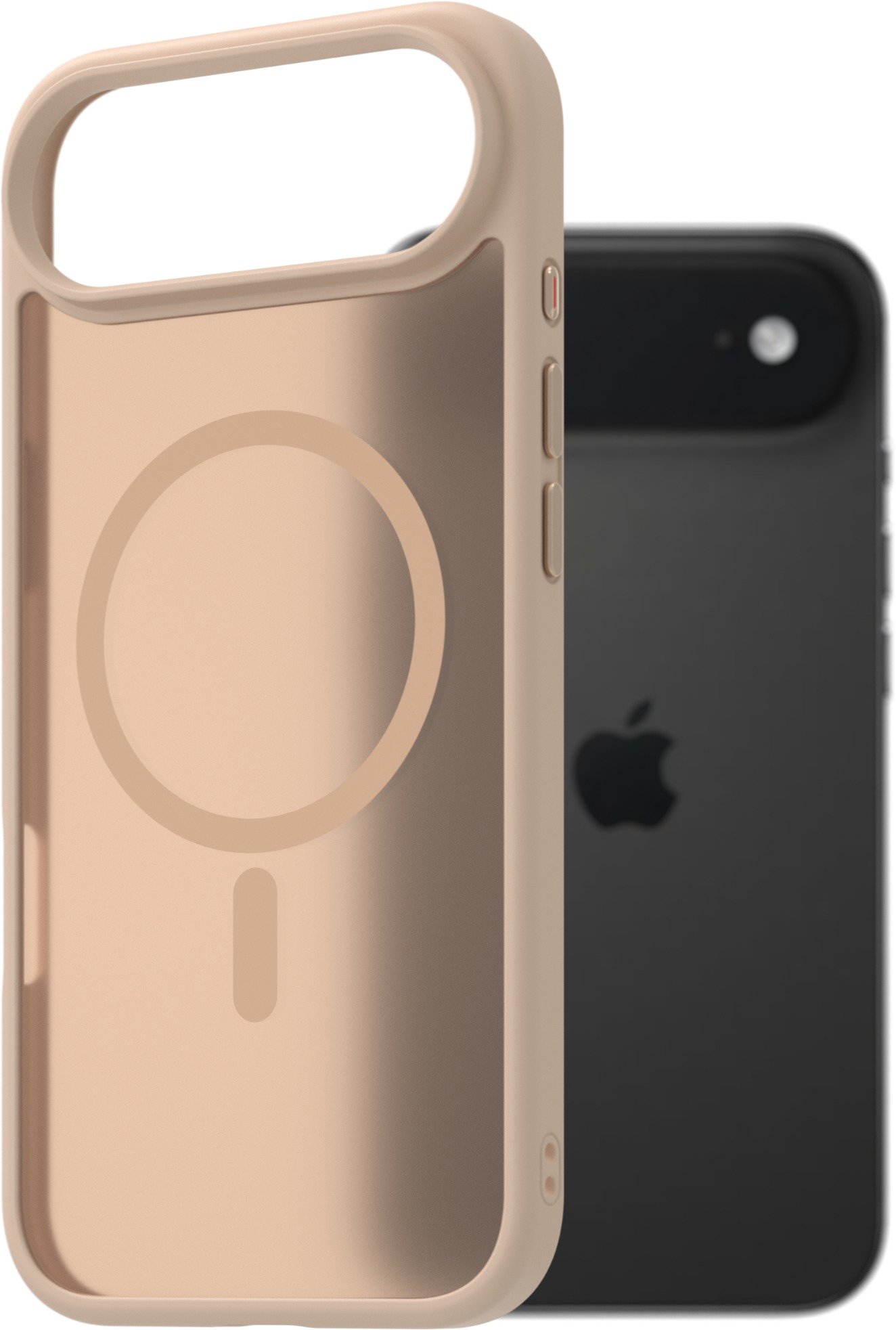 AlzaGuard Matte Case Compatible with Magsafe pre iPhone Air pieskovo žltý