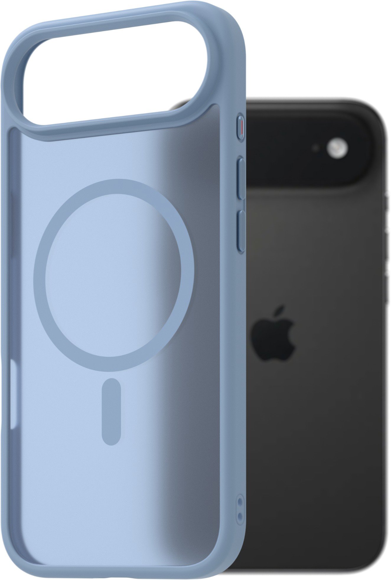 AlzaGuard Matte Case Compatible with MagSafe pre iPhone Air svetlo modrý