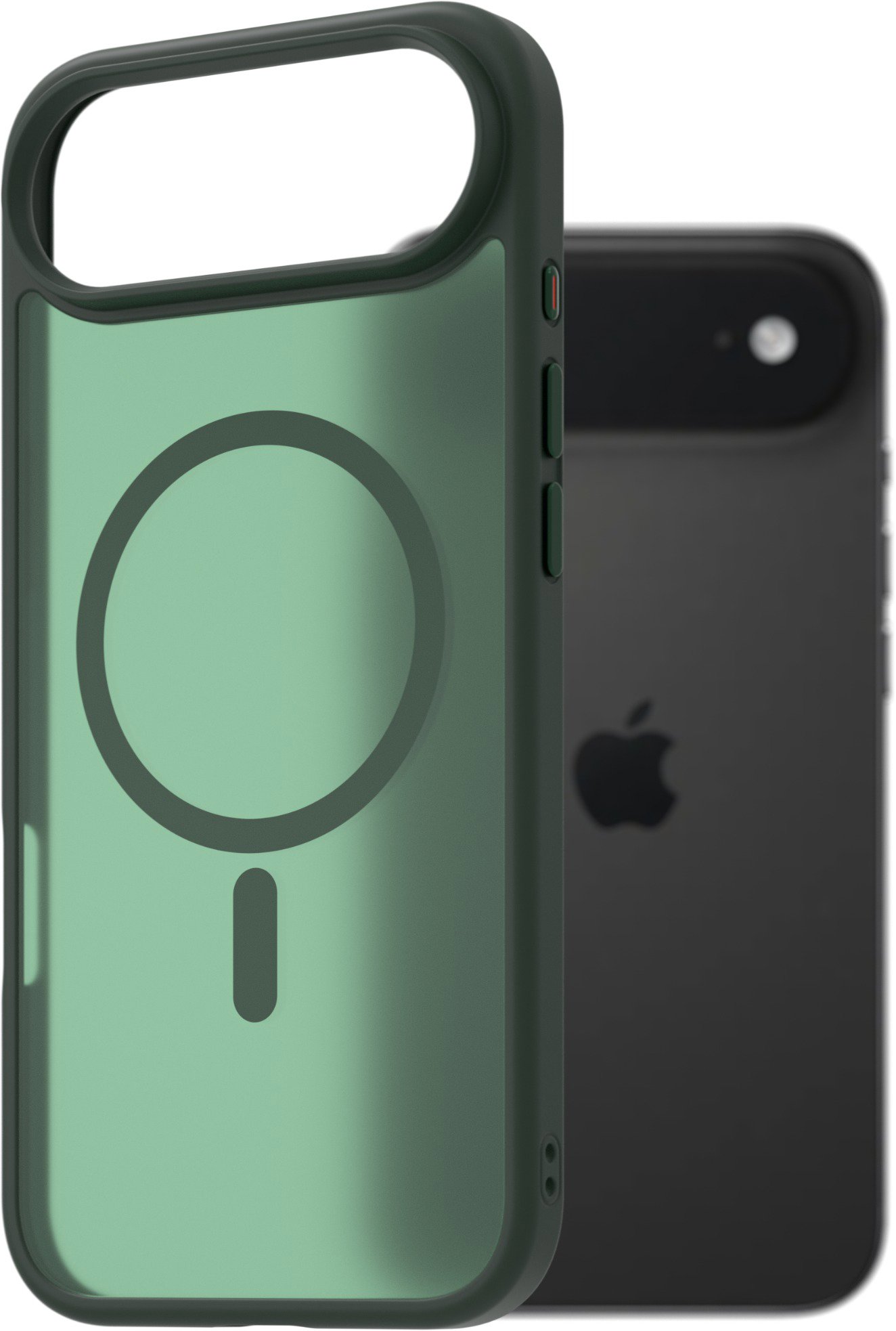 AlzaGuard Matte Case Compatible with Magsafe pre iPhone Air tmavo zelený