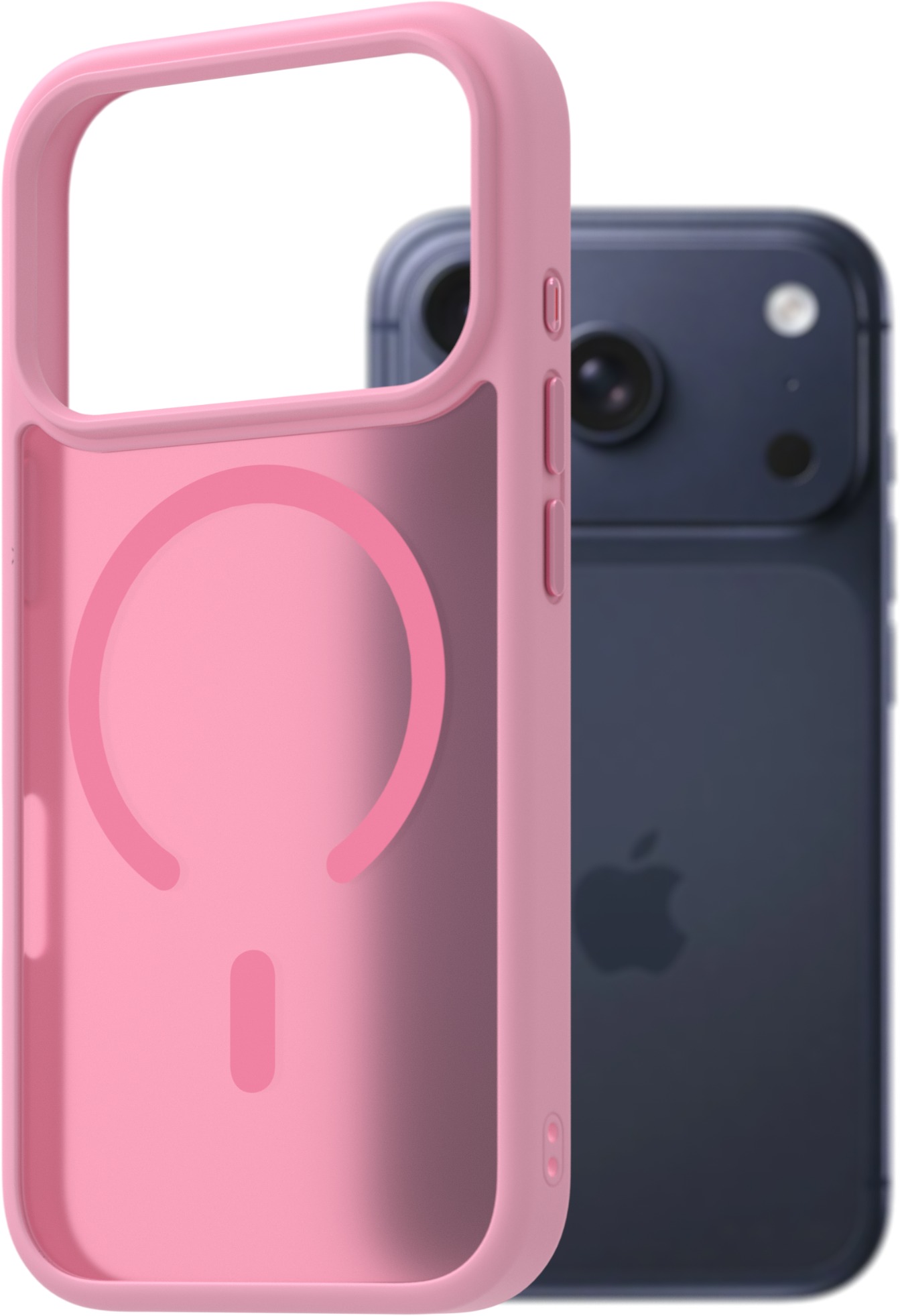 AlzaGuard Matte Case Compatible with Magsafe pre iPhone 17 Pro levanduľovo ružový