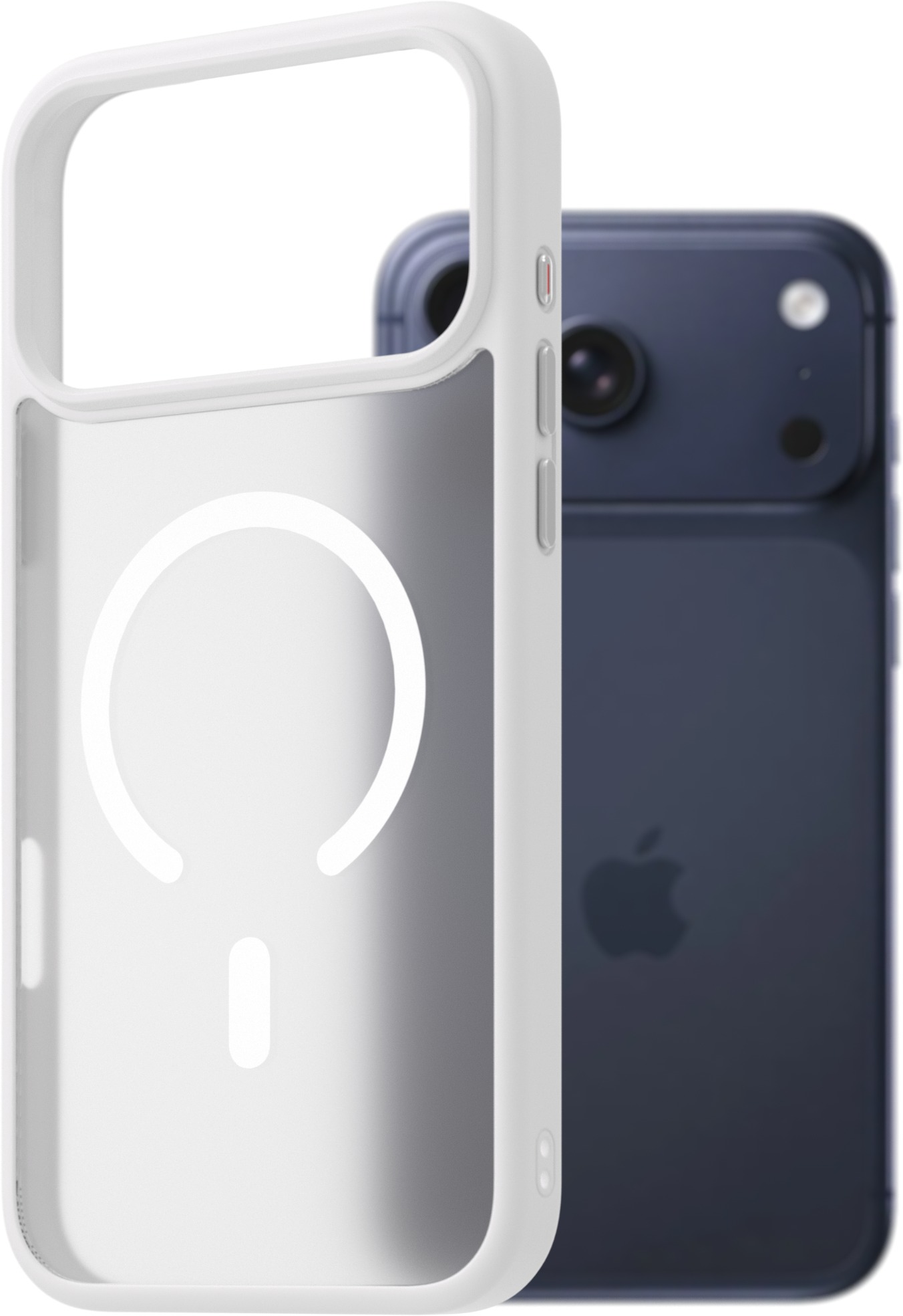 AlzaGuard Matte Case Compatible with Magsafe pre iPhone 17 Pro Max biely