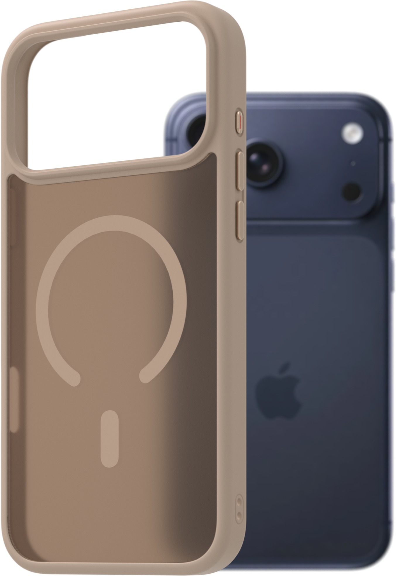 AlzaGuard Matte Case Compatible with Magsafe pre iPhone 17 Pro Max pieskovo žltý