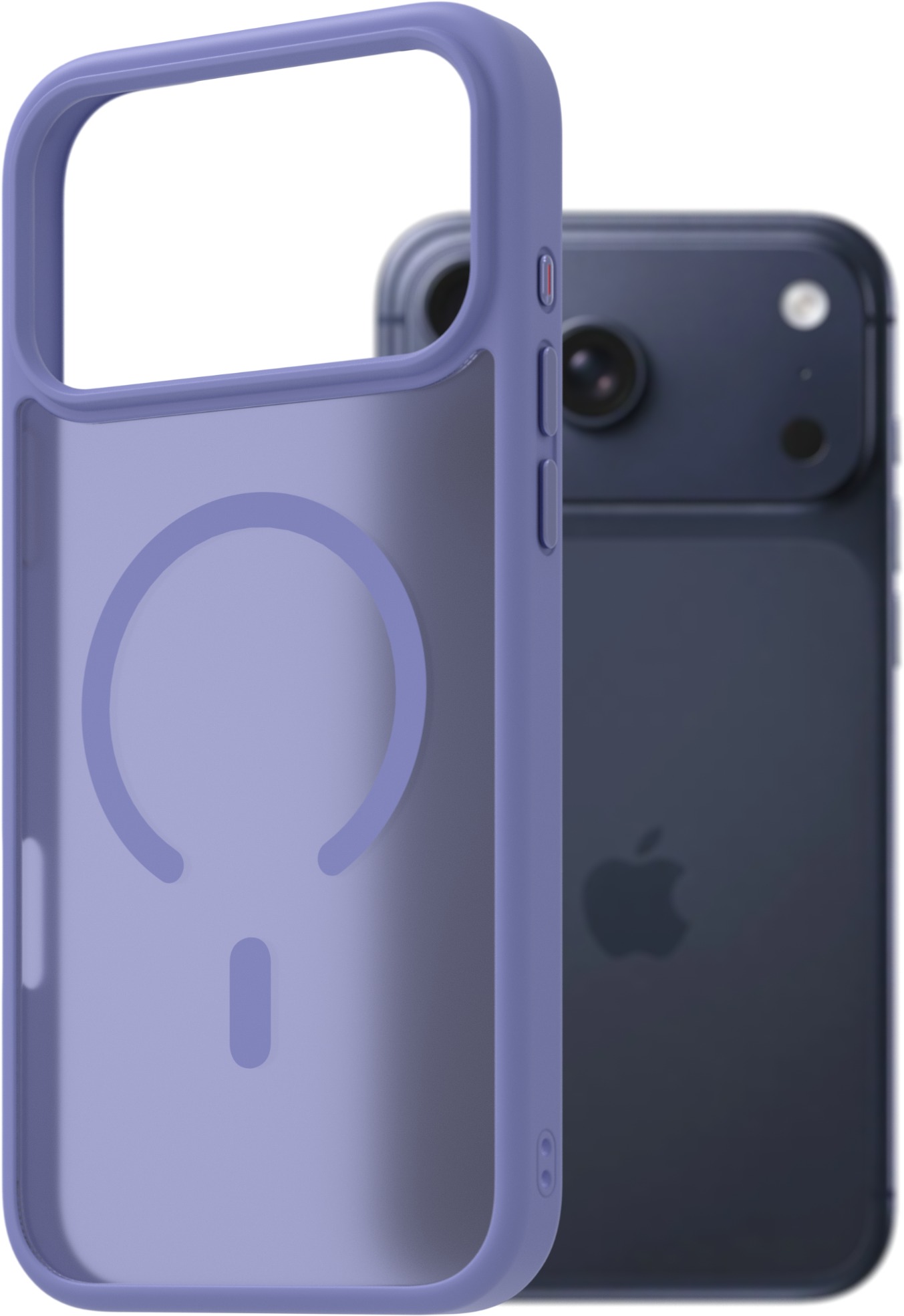 AlzaGuard Matte Case Compatible with MagSafe pre iPhone 17 Pro Max svetlo fialový