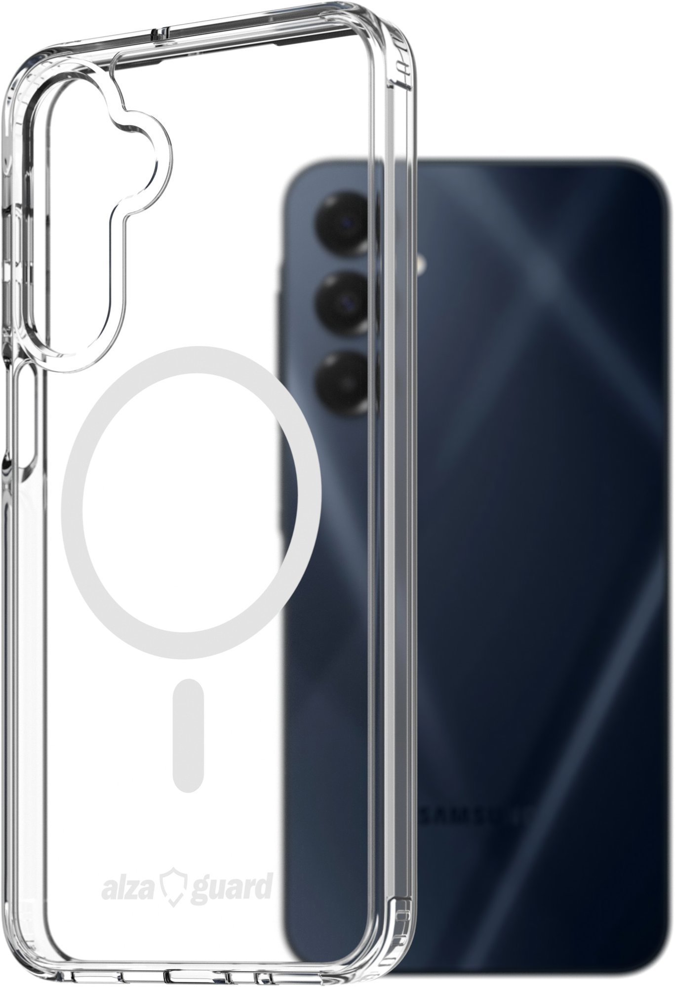 AlzaGuard Crystal Clear TPU Case Compatible with Magsafe na Samsung Galaxy A16 5G