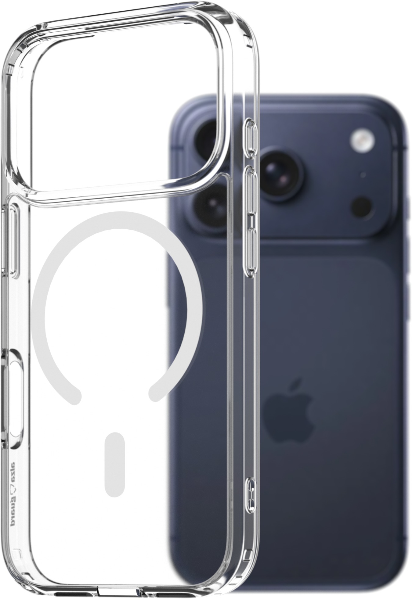 AlzaGuard Crystal Clear TPU Case Compatible with Magsafe na iPhone 17 Pro