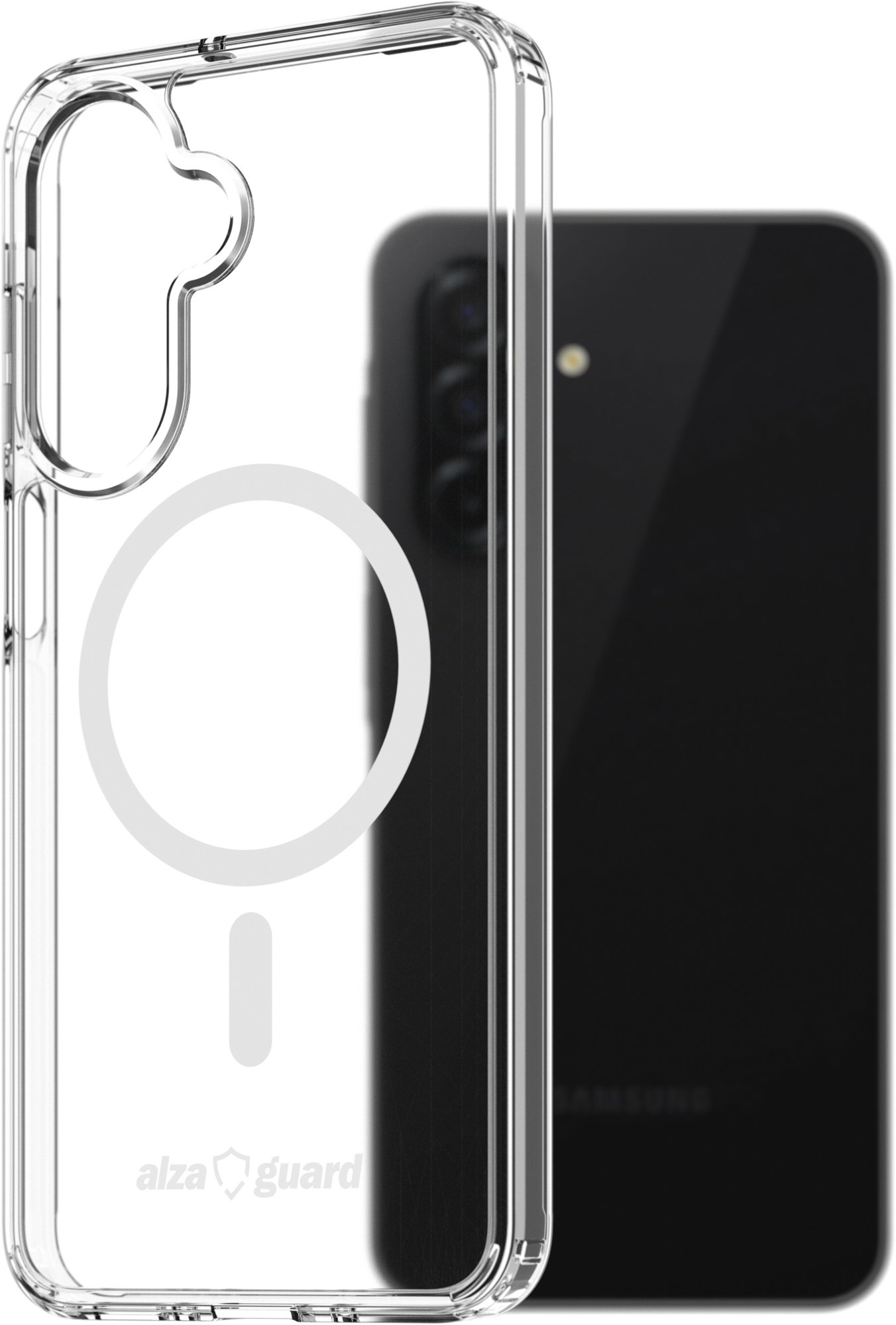 AlzaGuard Crystal Clear TPU Case Compatible with Magsafe na Samsung Galaxy A26 5G