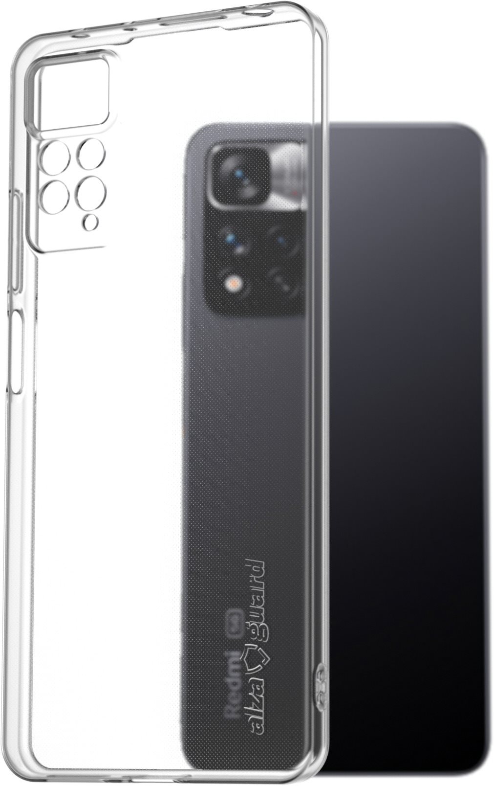 AlzaGuard Crystal Clear TPU case na Xiaomi Redmi Note 11 Pro