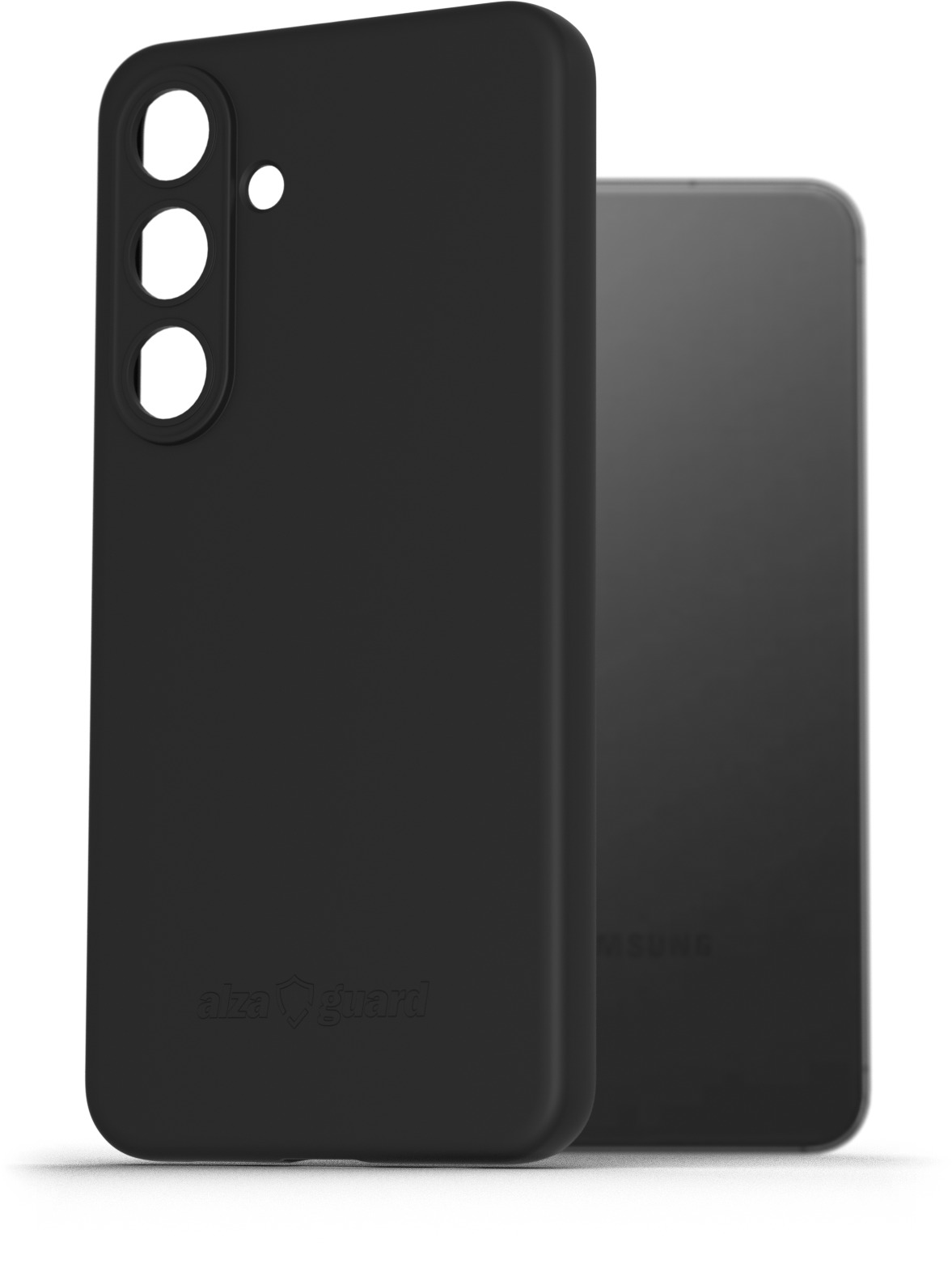 AlzaGuard Matte TPU Case na Samsung Galaxy S24 čierny
