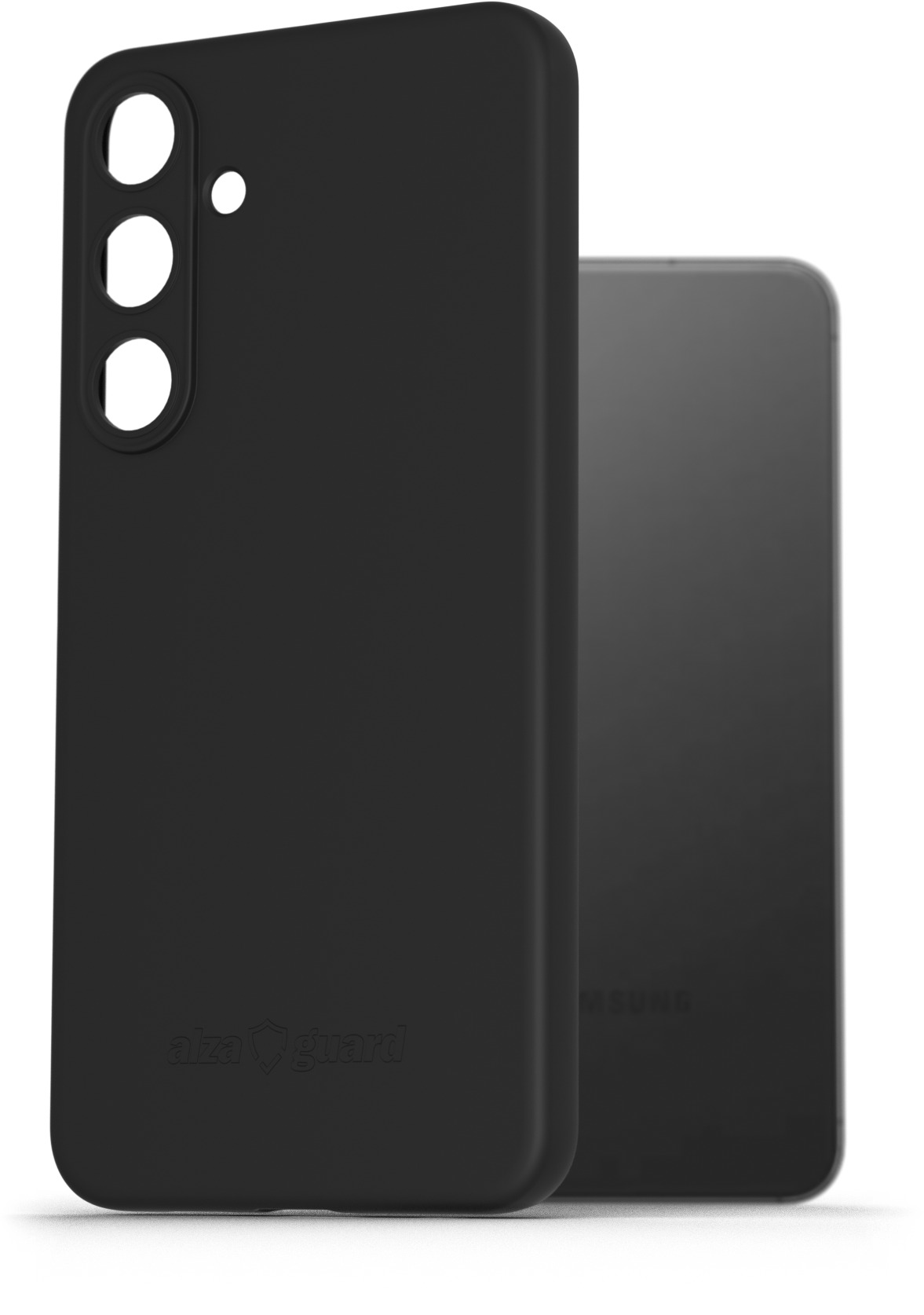 AlzaGuard Matte TPU Case na Samsung Galaxy S24+ čierny