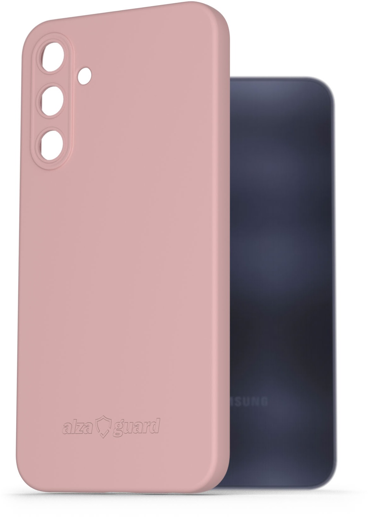 AlzaGuard Matte TPU Case na Samsung Galaxy A25 5G ružový