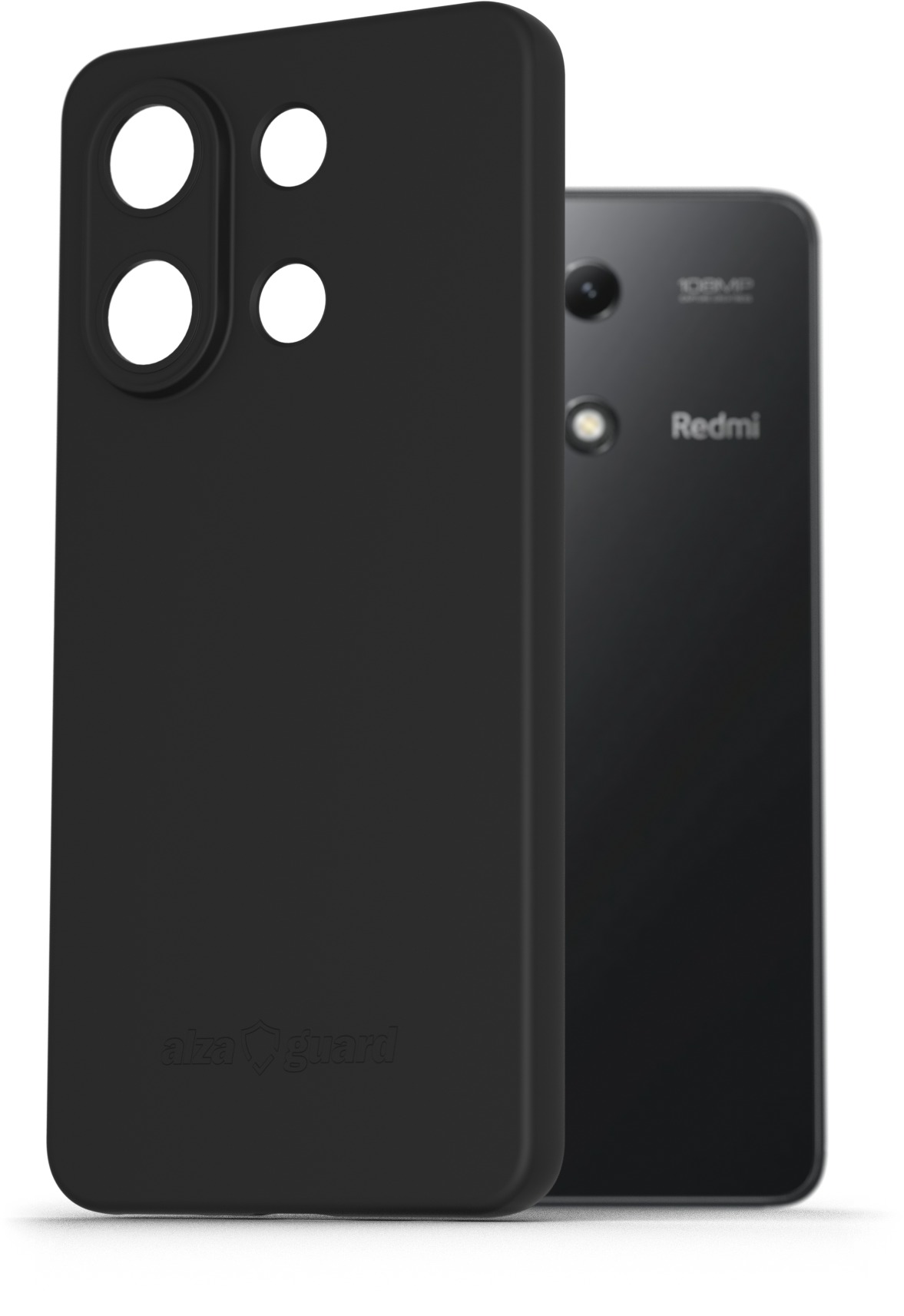 AlzaGuard Matte TPU Case na Xiaomi Redmi Note 13 Pro čierny