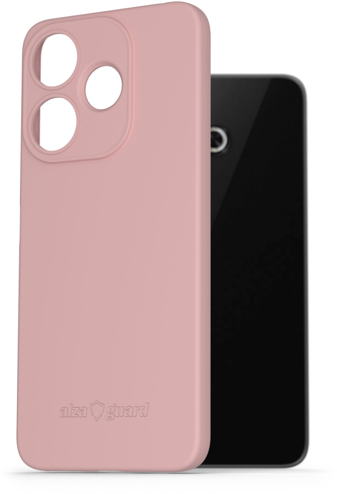 AlzaGuard Matte TPU Case na Xiaomi Redmi 13 ružový