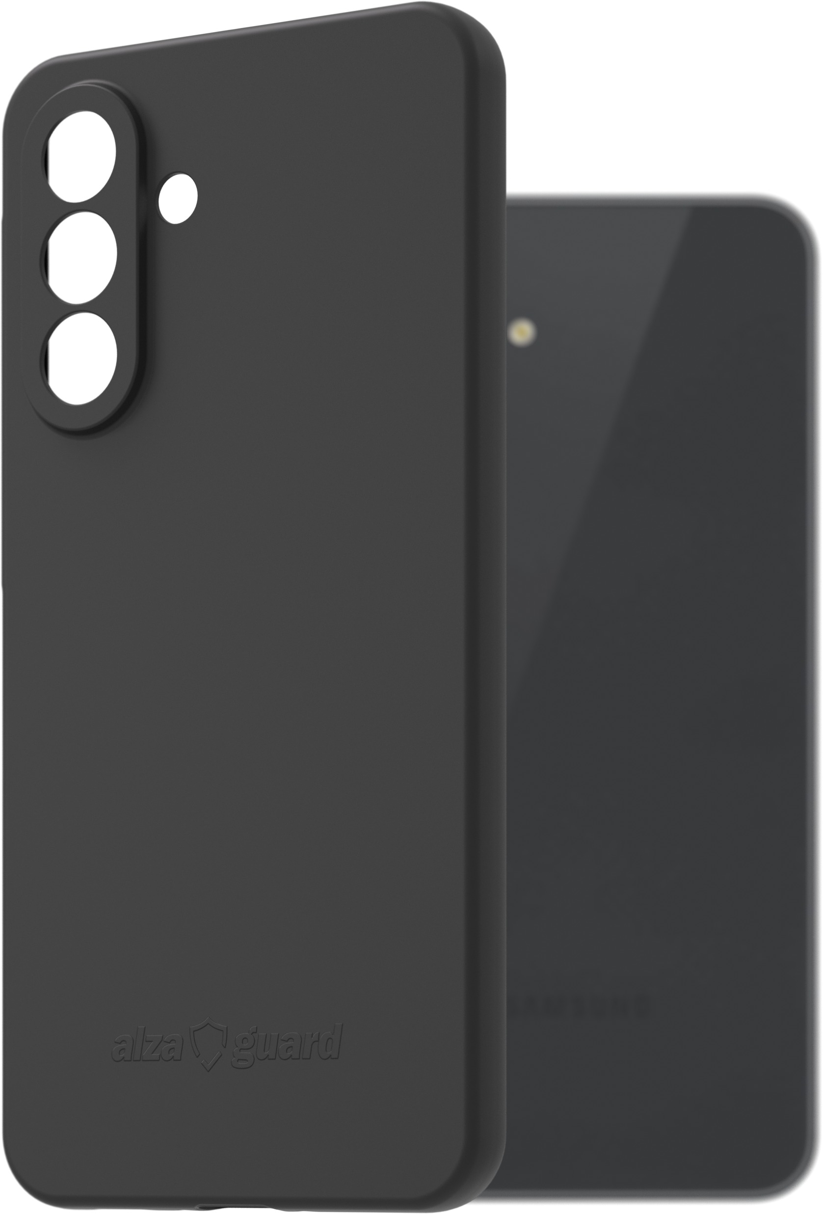 AlzaGuard Matte TPU Case pre Samsung Galaxy A36 čierny