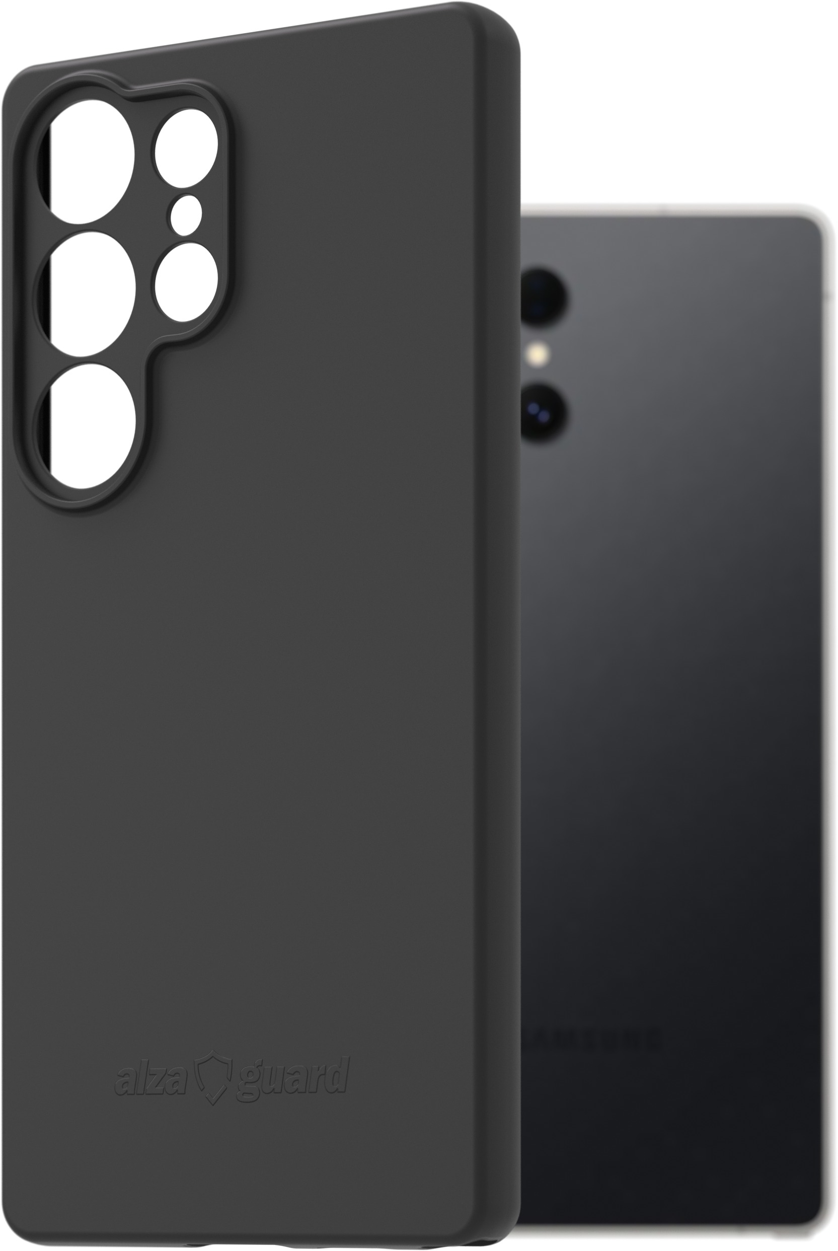 AlzaGuard Matte TPU Case pre Samsung Galaxy S25 Ultra čierny