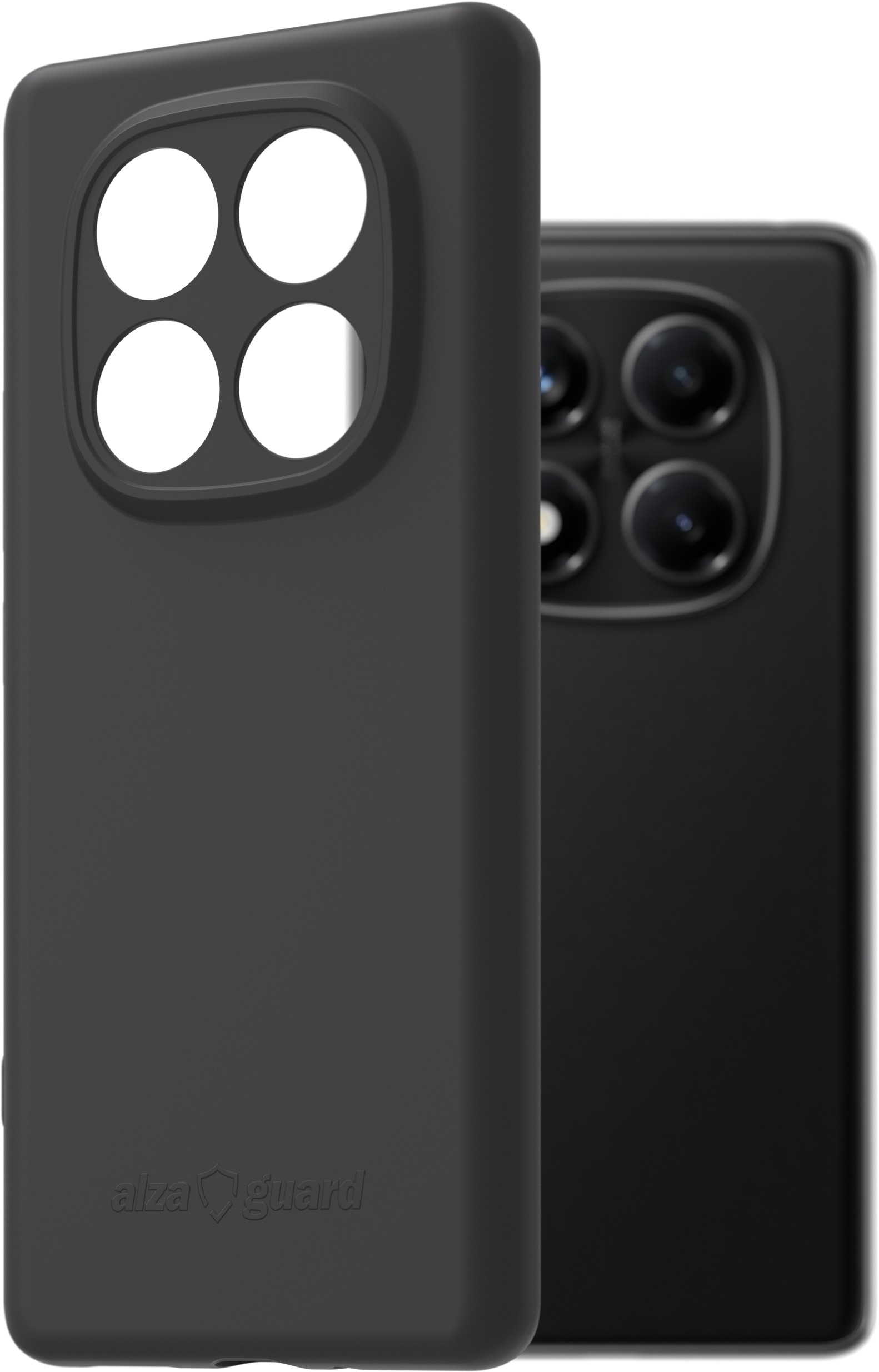 AlzaGuard Matte TPU Case pre Xiaomi Redmi Note 14 Pro čierny