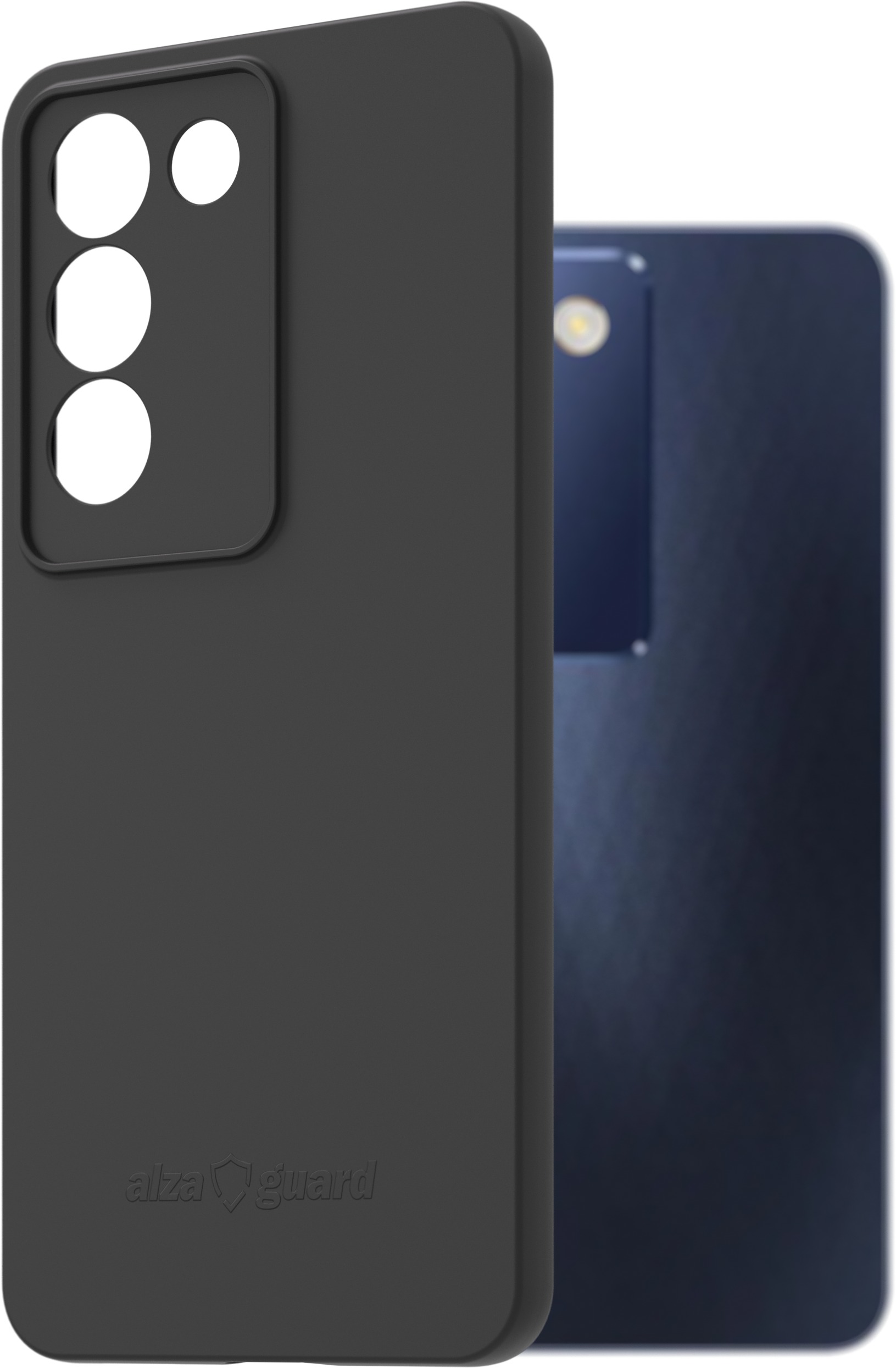 AlzaGuard Matte TPU Case pre Vivo V40 SE čierny