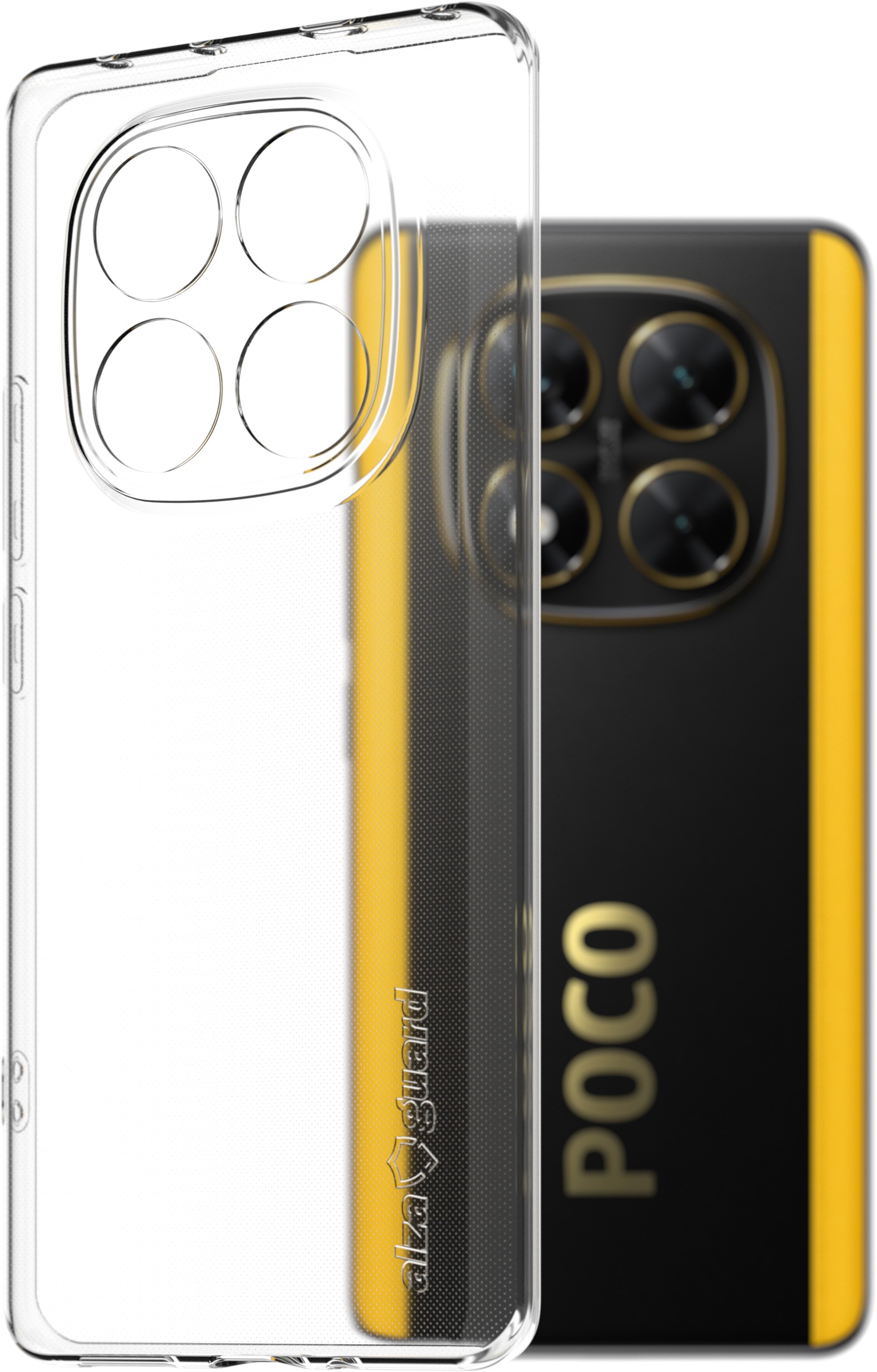 AlzaGuard Crystal Clear TPU Case na POCO X7